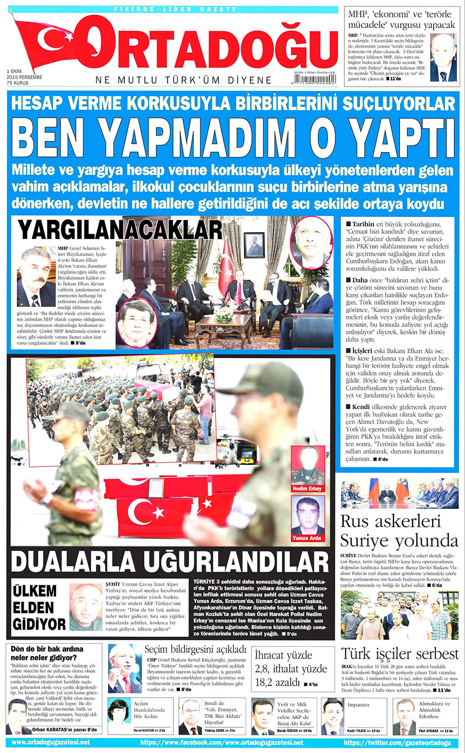 Gazeteler bugün ne yazdı? - 5