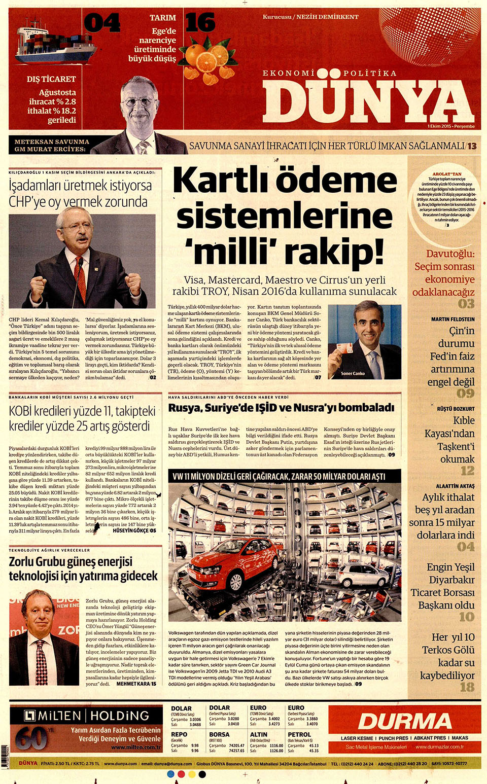 Gazeteler bugün ne yazdı? - 6