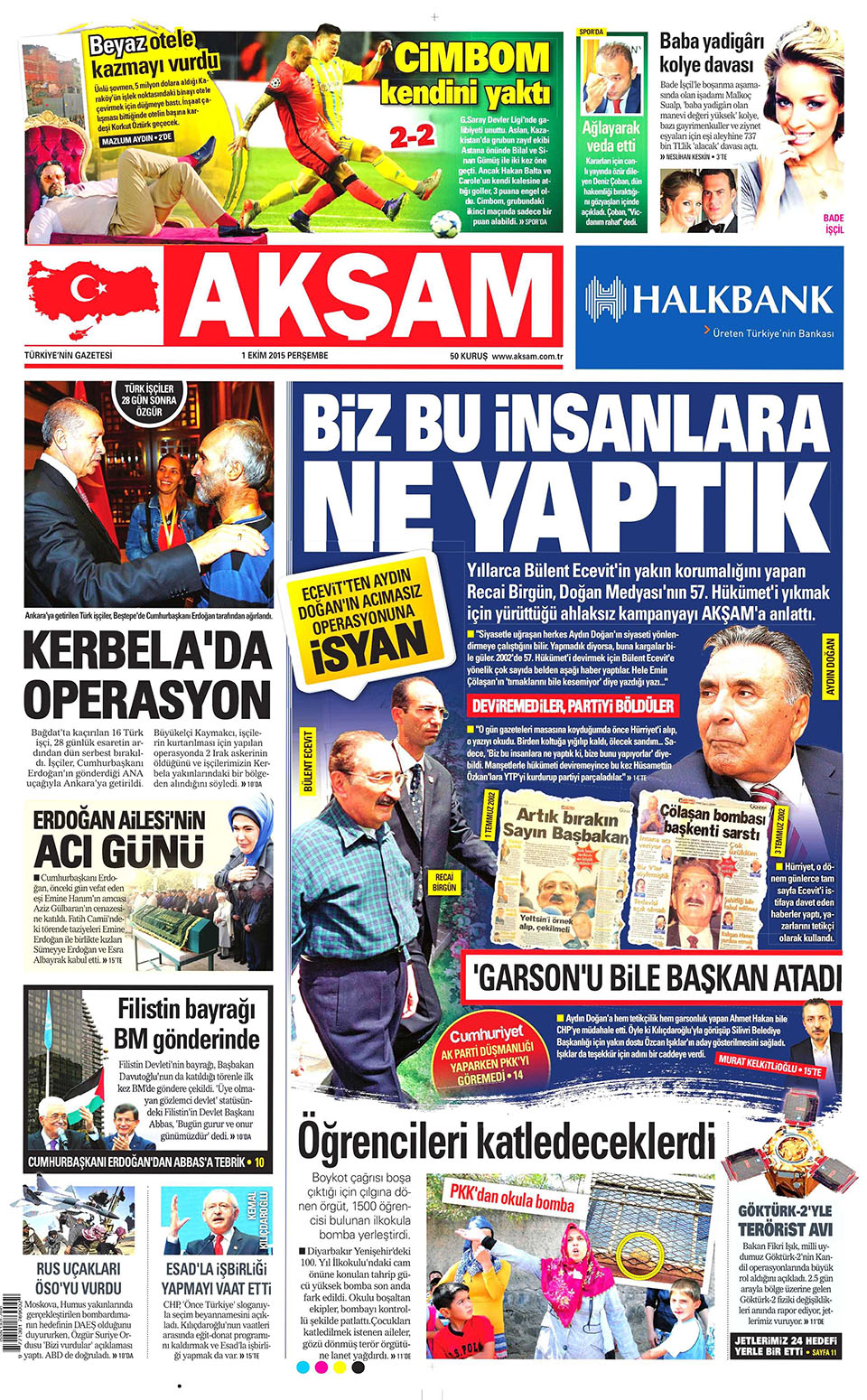 Gazeteler bugün ne yazdı? - 13