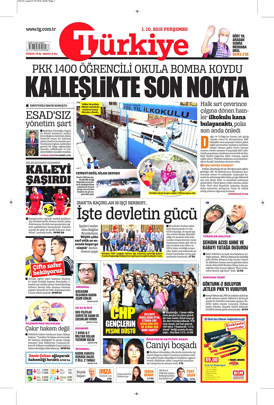 Gazeteler bugün ne yazdı? - 23