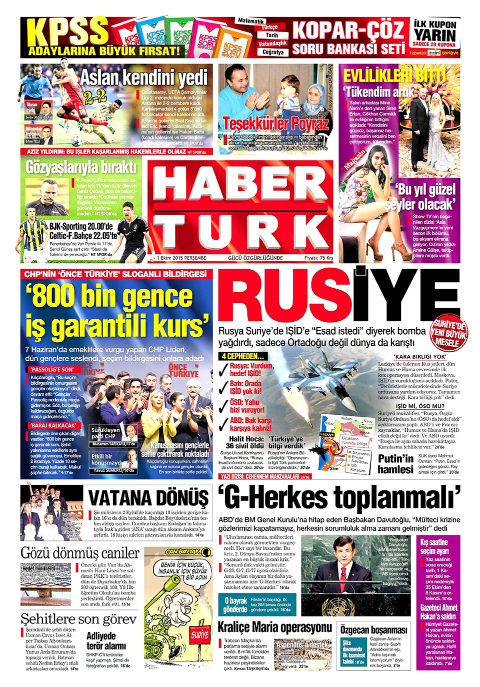 Gazeteler bugün ne yazdı? - 25