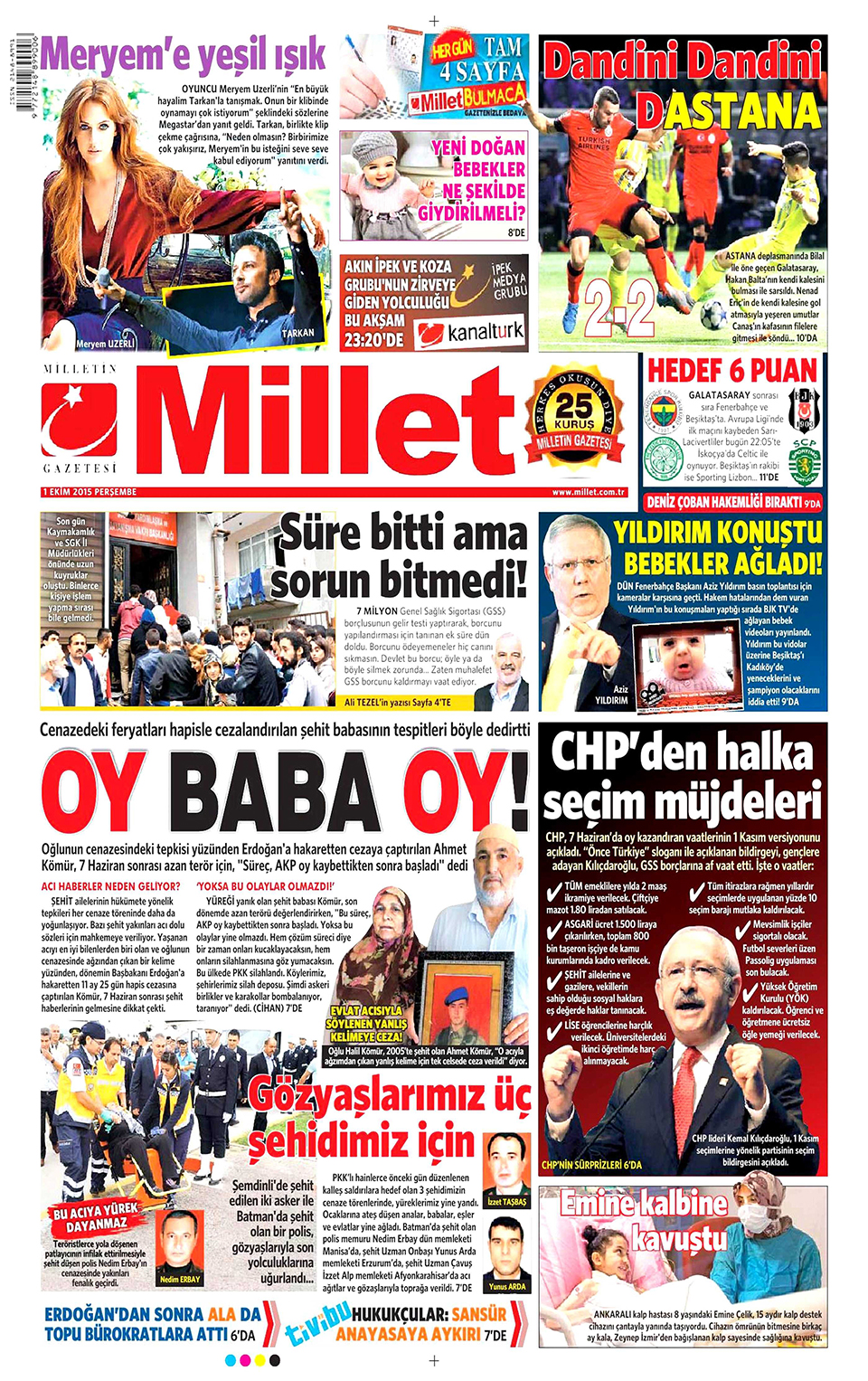 Gazeteler bugün ne yazdı? - 16