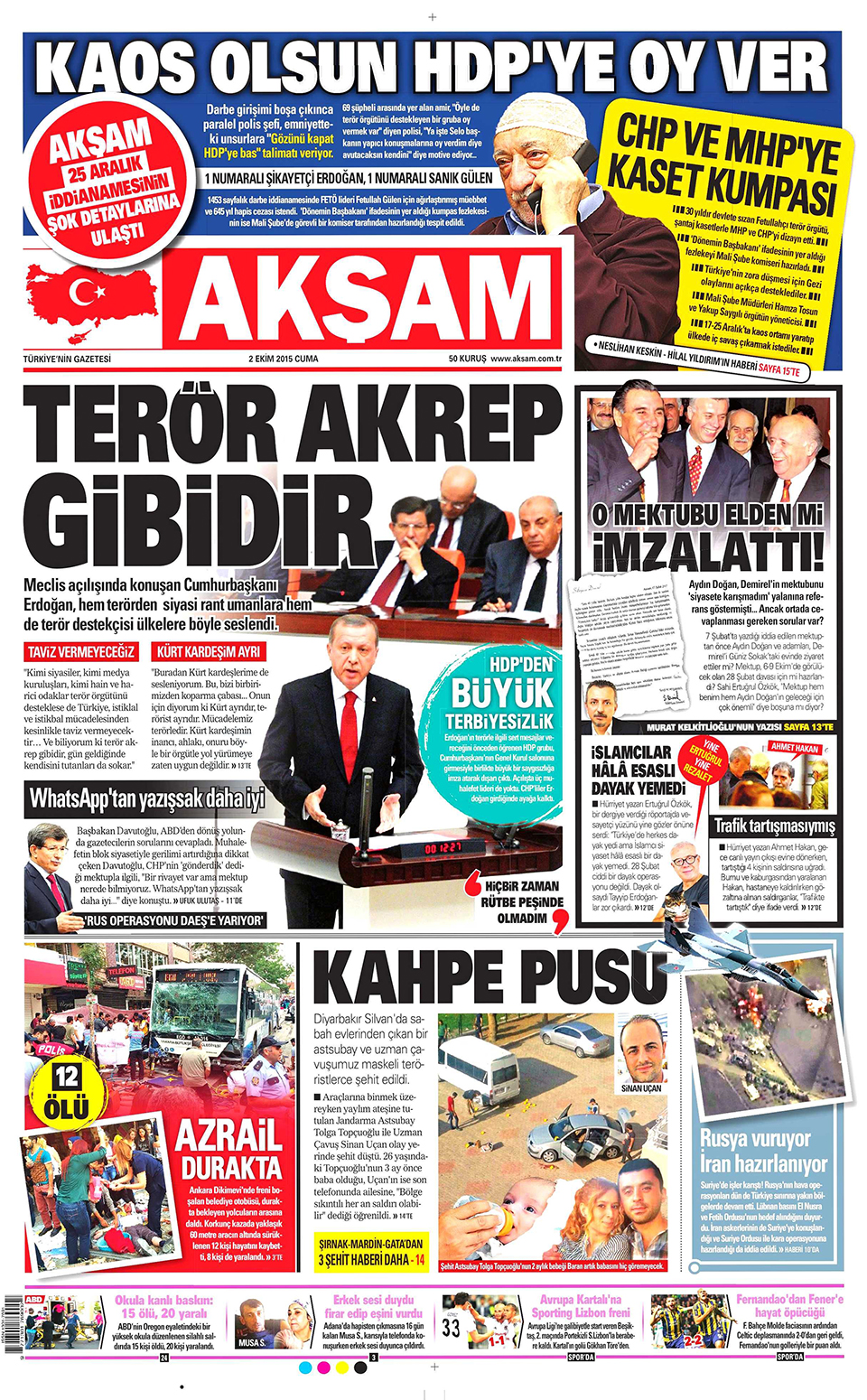 Gazeteler bugün ne yazdı? - 18