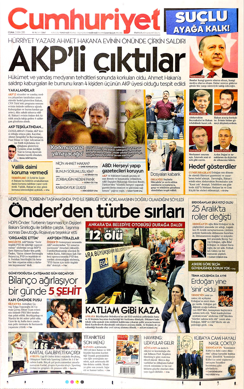 Gazeteler bugün ne yazdı? - 16