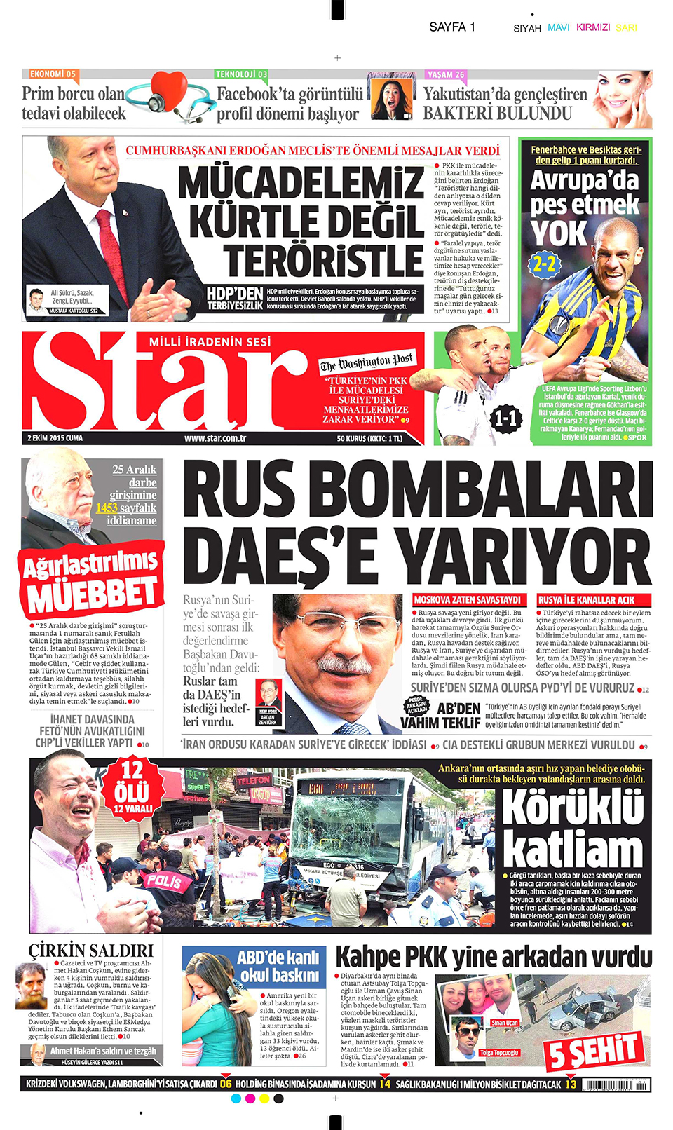 Gazeteler bugün ne yazdı? - 20