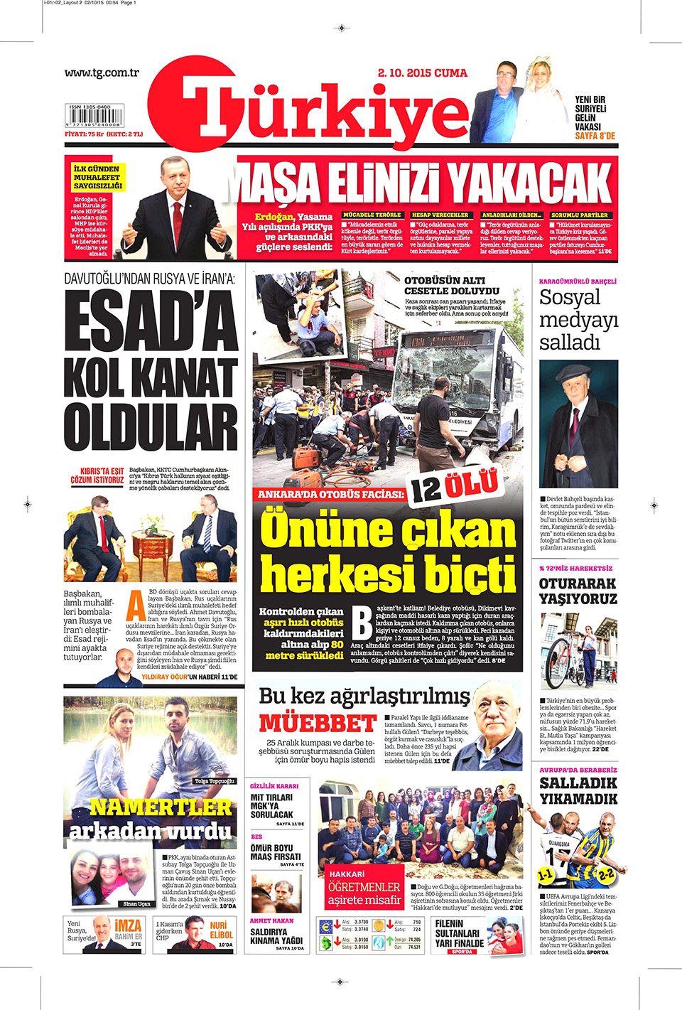 Gazeteler bugün ne yazdı? - 23