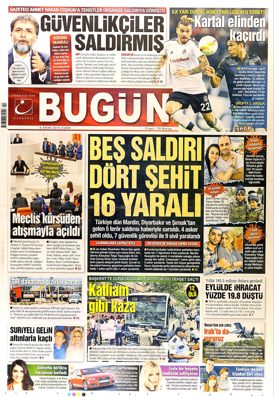 Gazeteler bugün ne yazdı? - 15