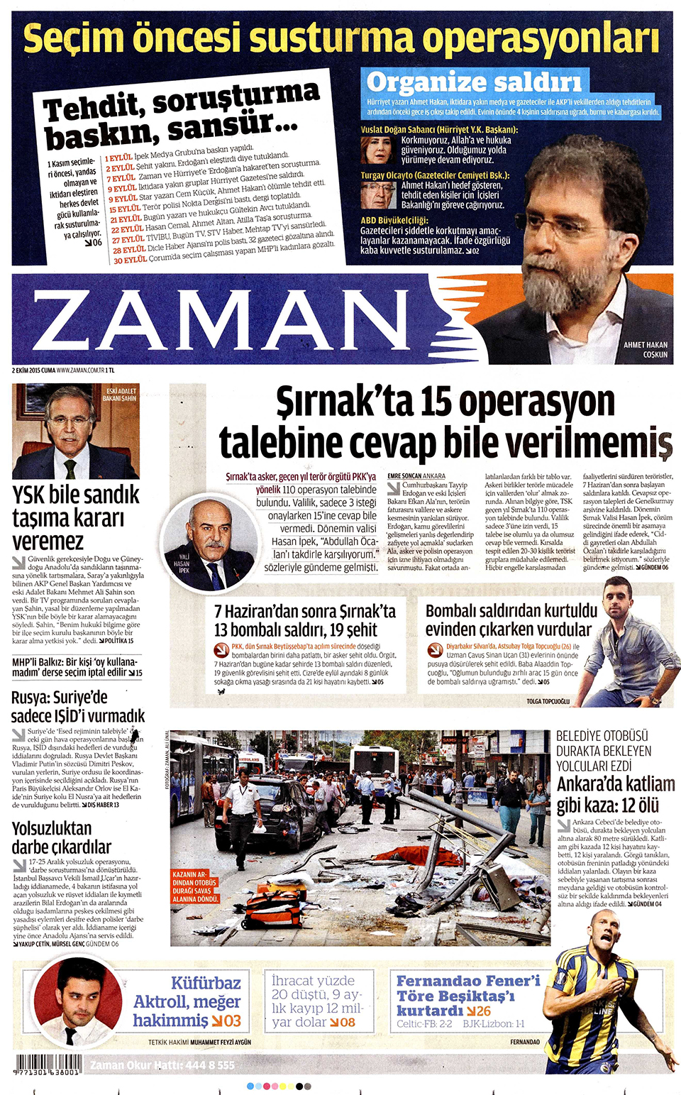 Gazeteler bugün ne yazdı? - 10