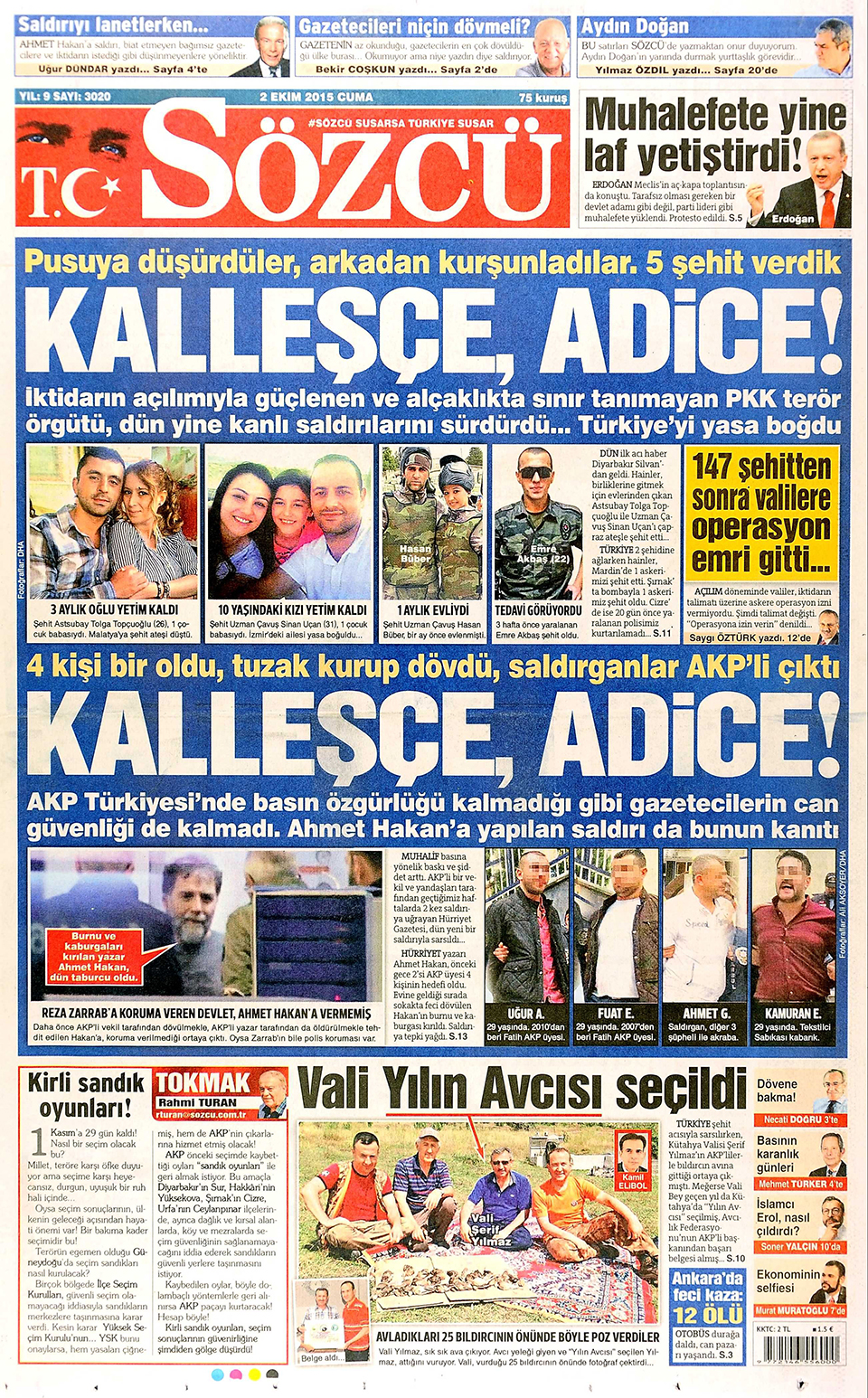 Gazeteler bugün ne yazdı? - 22