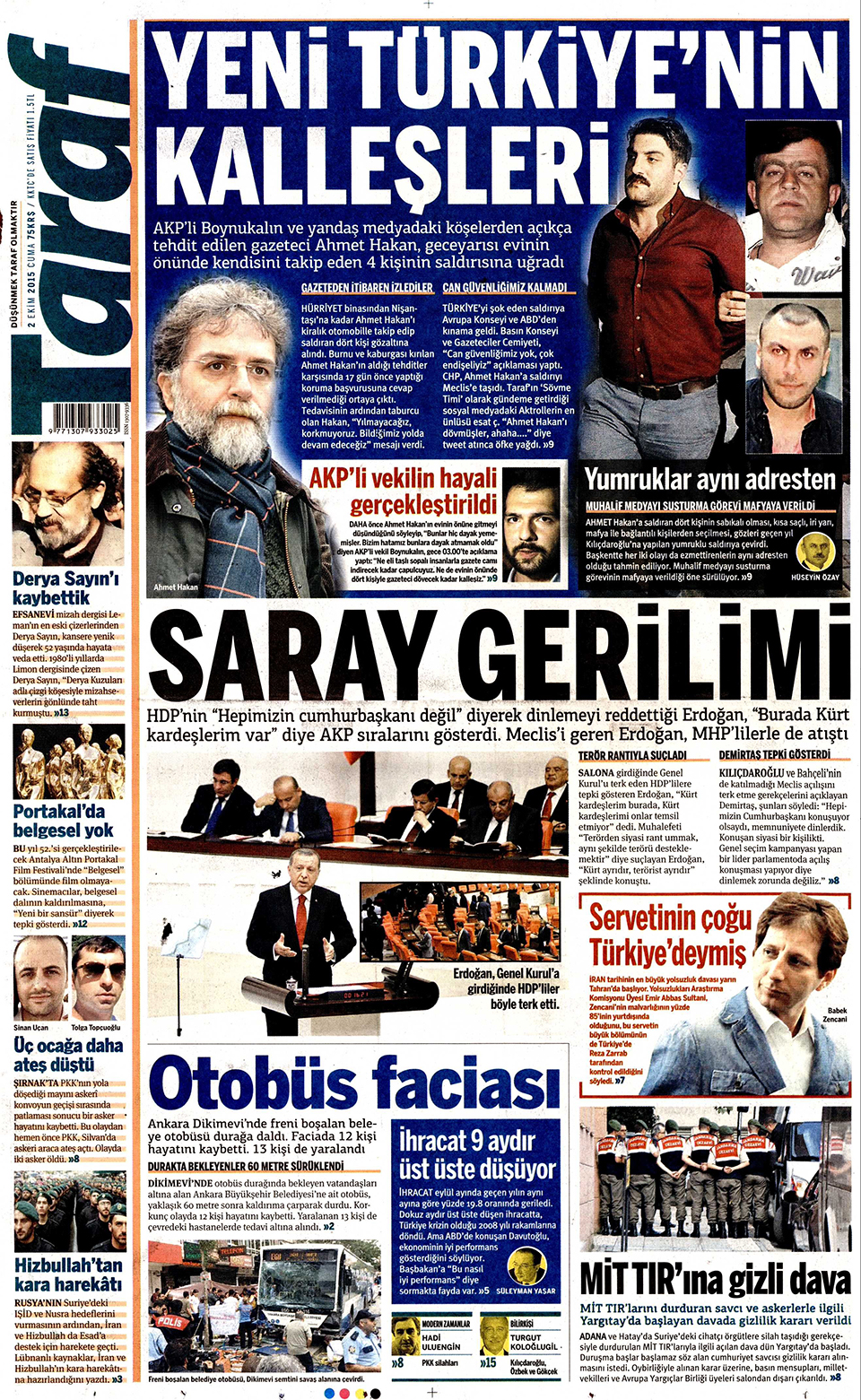 Gazeteler bugün ne yazdı? - 12