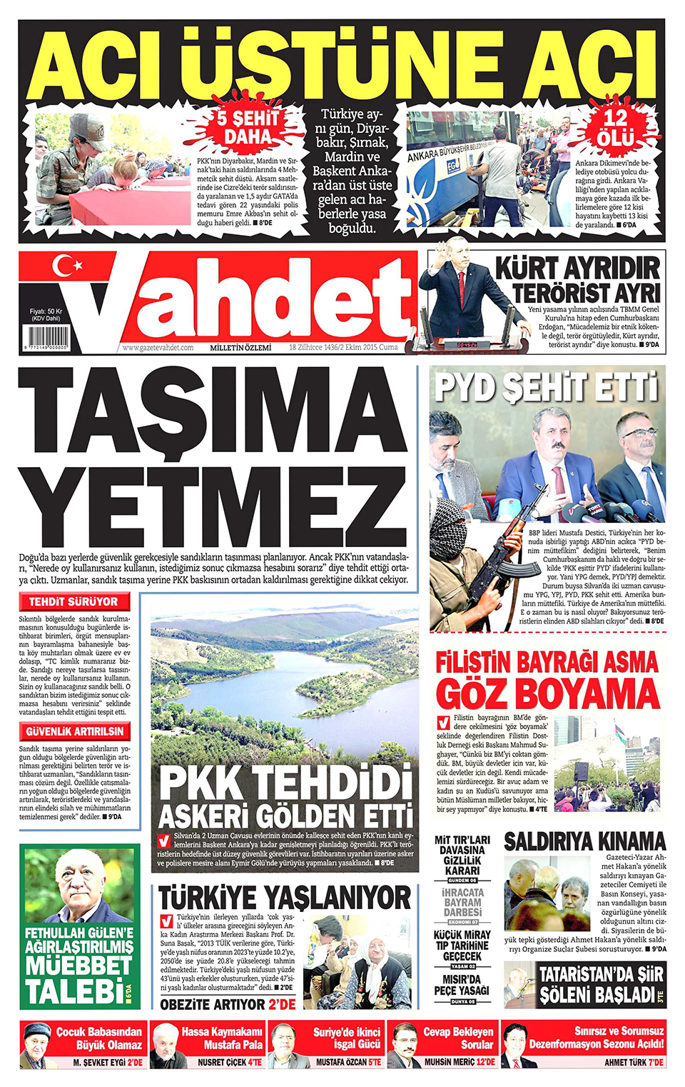 Gazeteler bugün ne yazdı? - 26