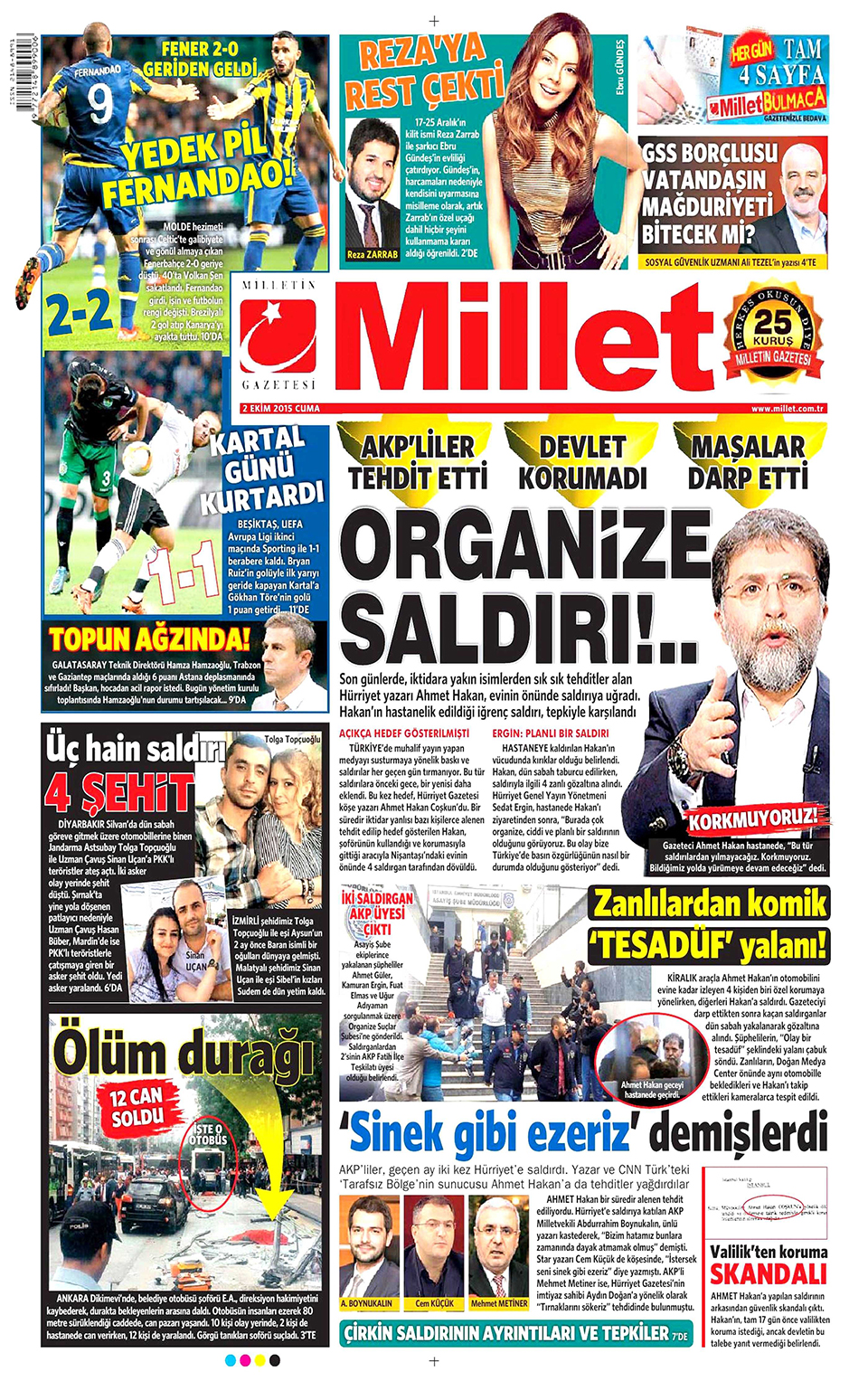 Gazeteler bugün ne yazdı? - 24