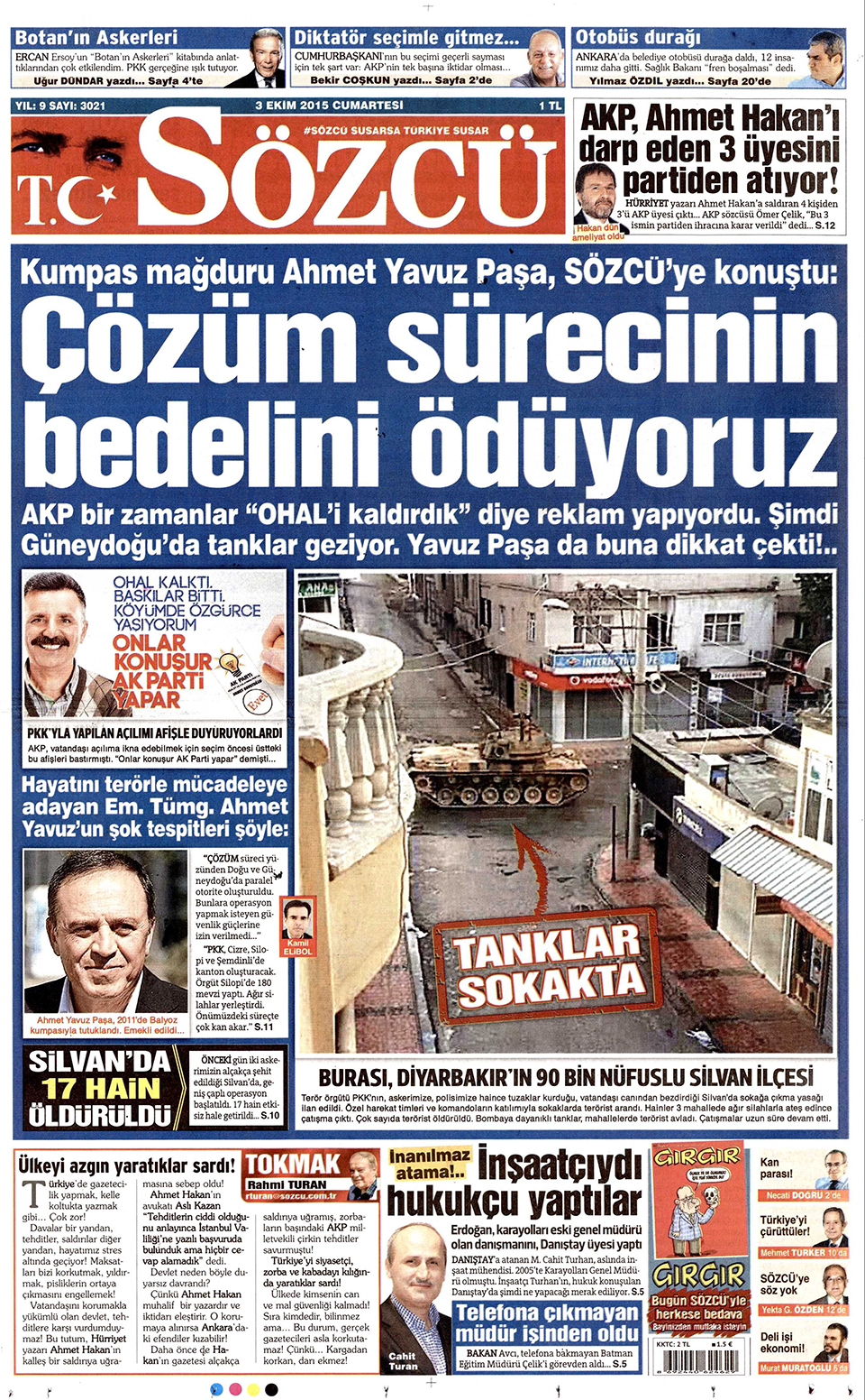 Gazeteler bugün ne yazdı? - 7