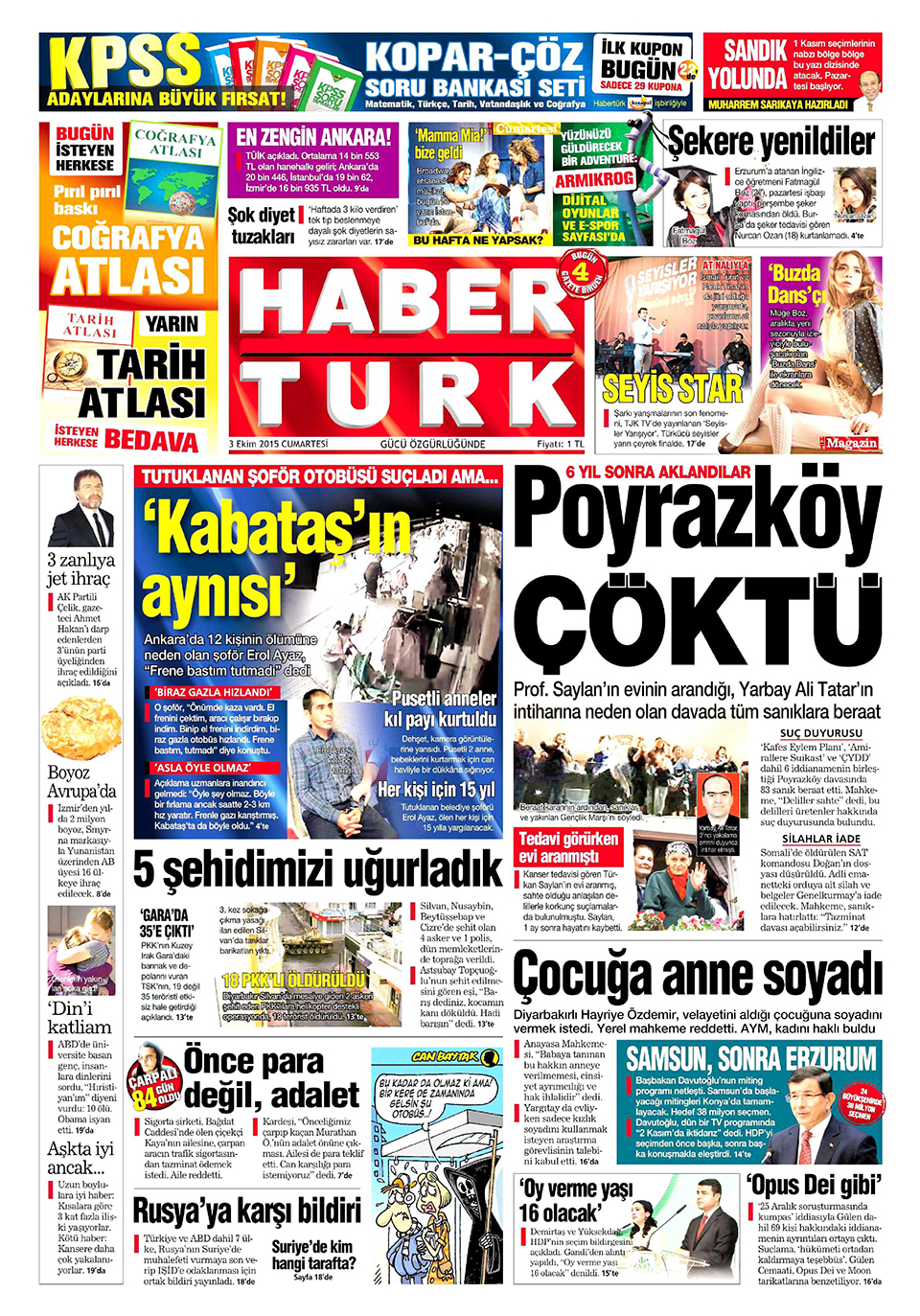 Gazeteler bugün ne yazdı? - 5