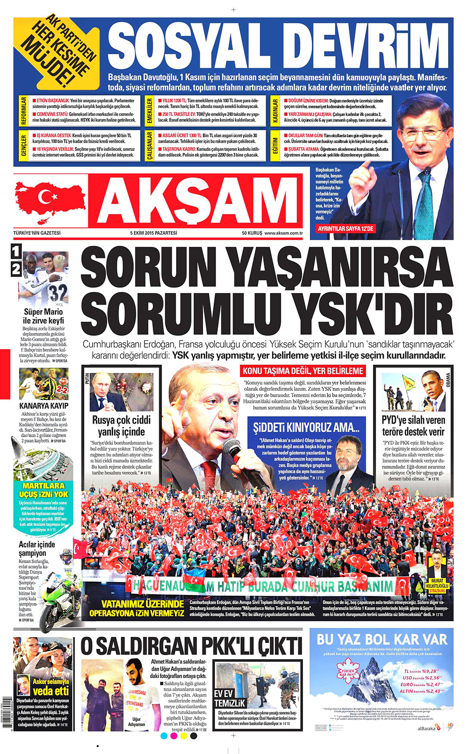 Gazeteler bugün ne yazdı? - 3