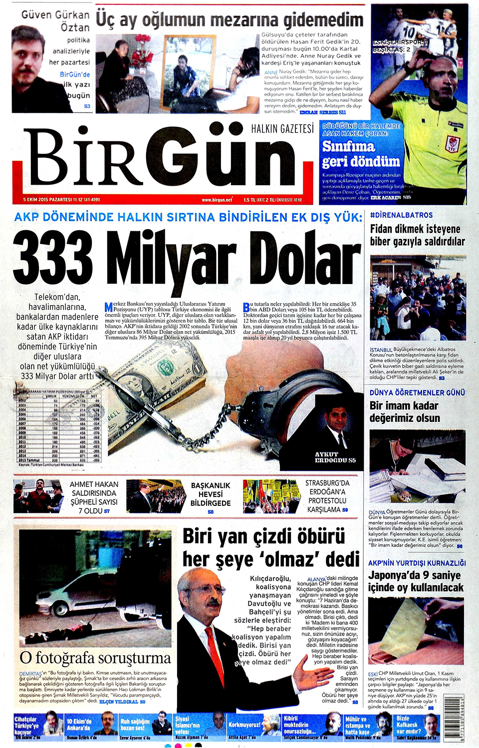 Gazeteler bugün ne yazdı? - 15