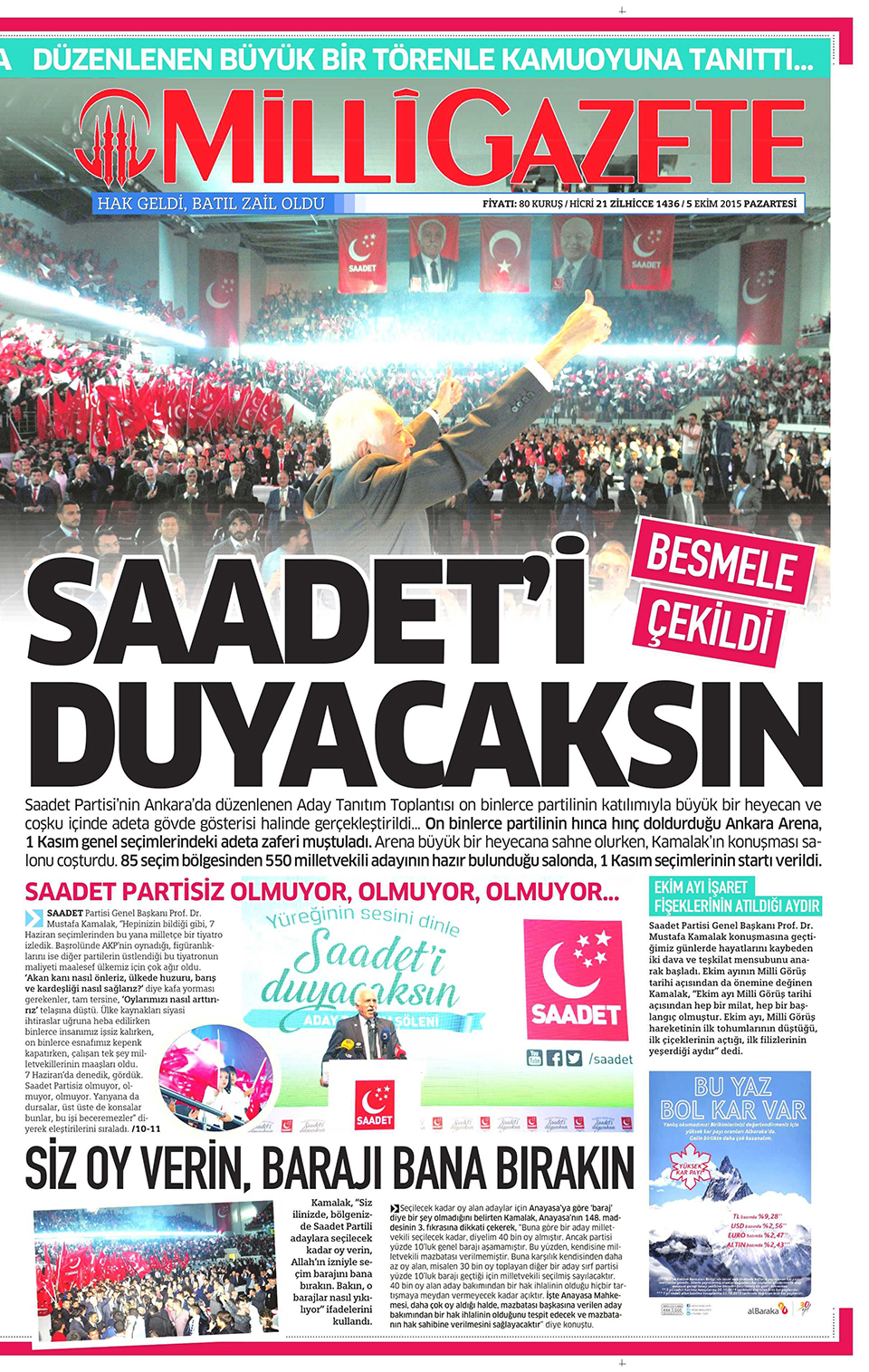 Gazeteler bugün ne yazdı? - 14