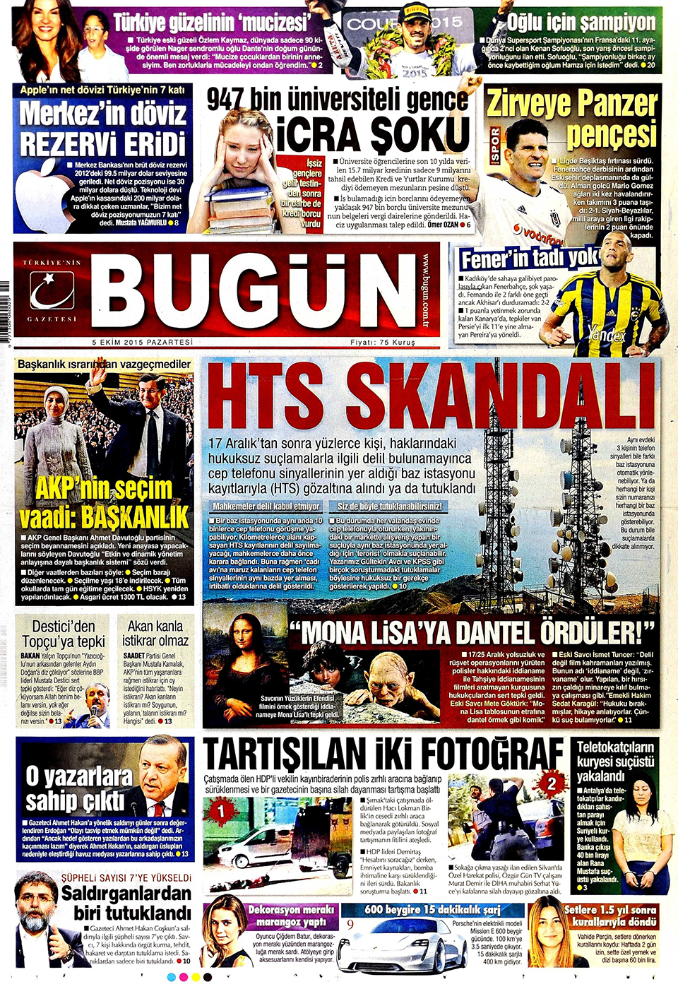 Gazeteler bugün ne yazdı? - 5