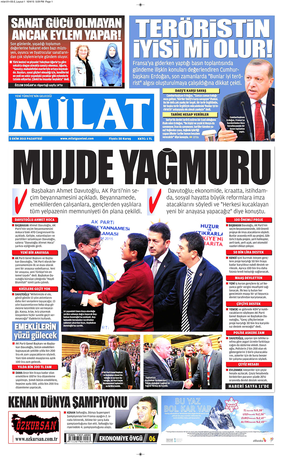 Gazeteler bugün ne yazdı? - 6