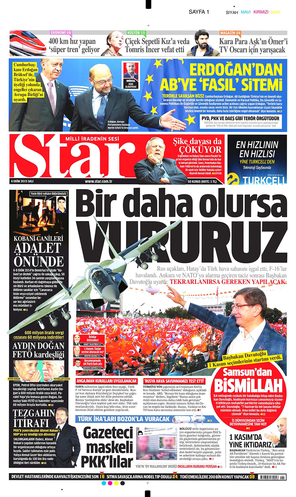 Gazeteler bugün ne yazdı? - 6