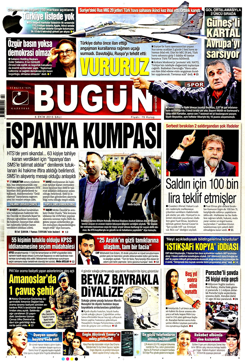 Gazeteler bugün ne yazdı? - 14