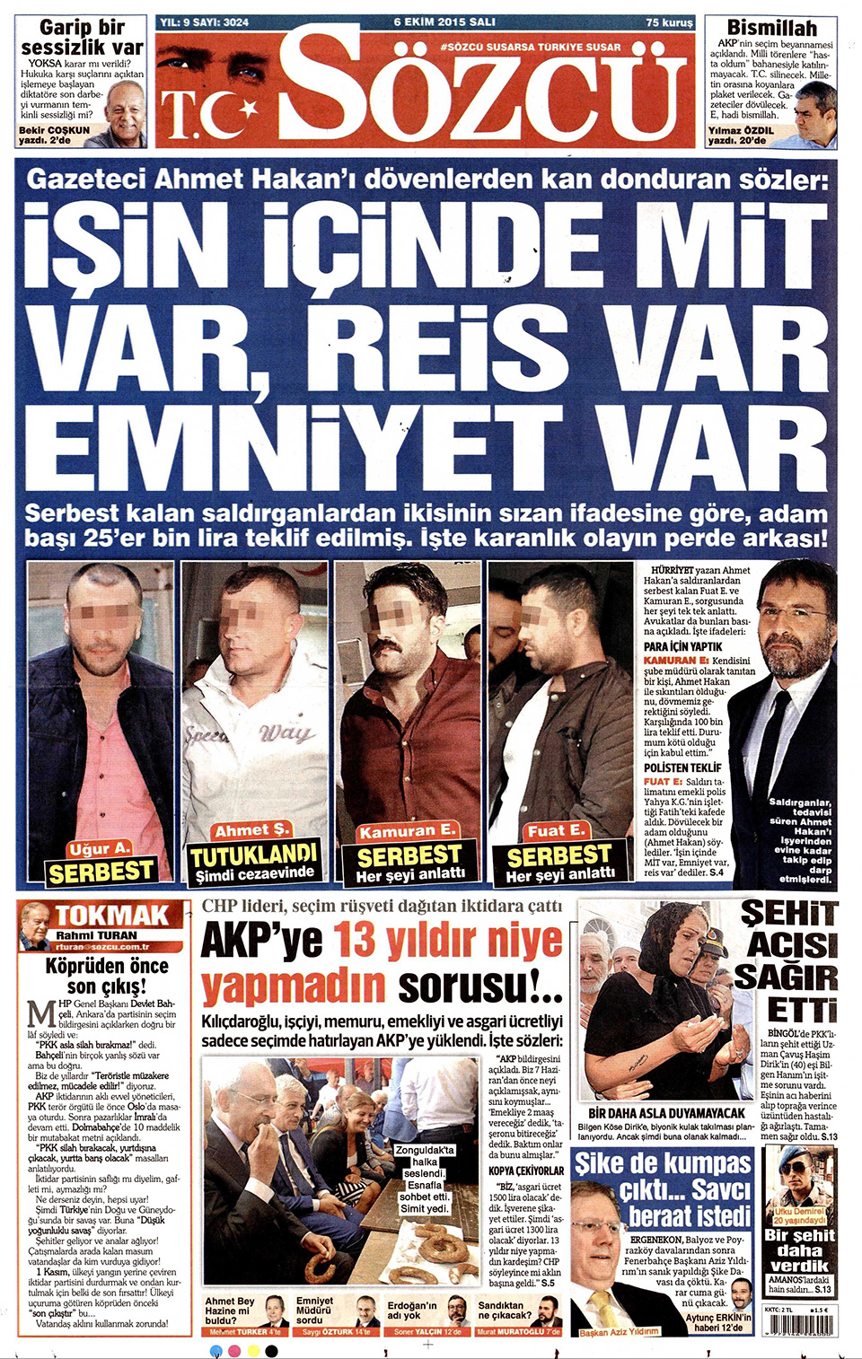 Gazeteler bugün ne yazdı? - 4