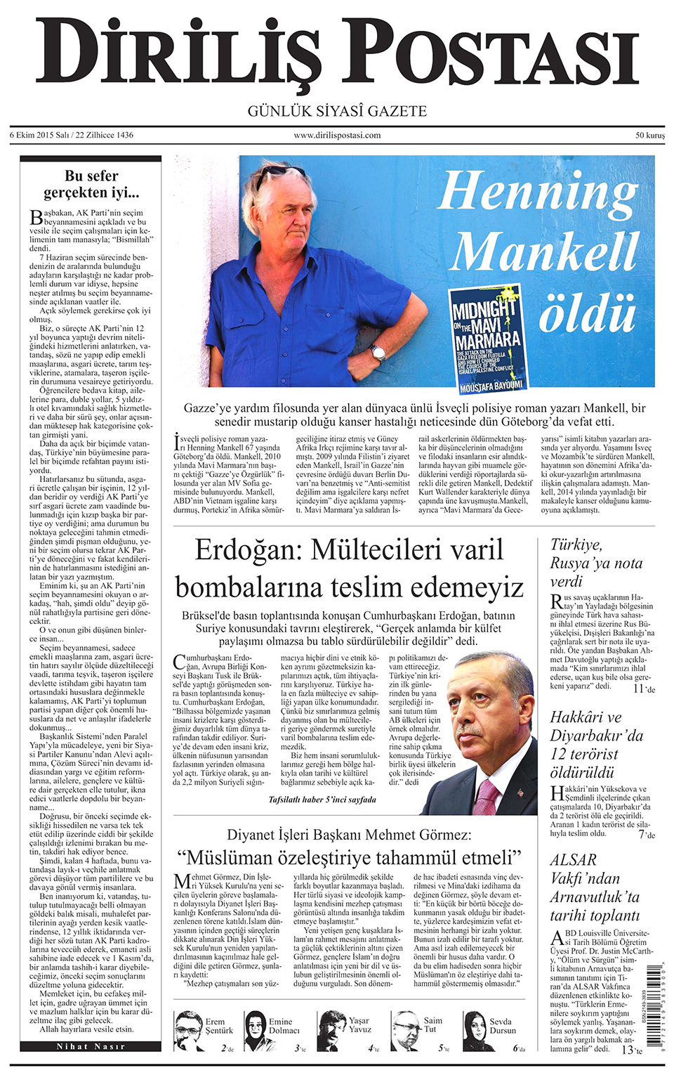 Gazeteler bugün ne yazdı? - 12