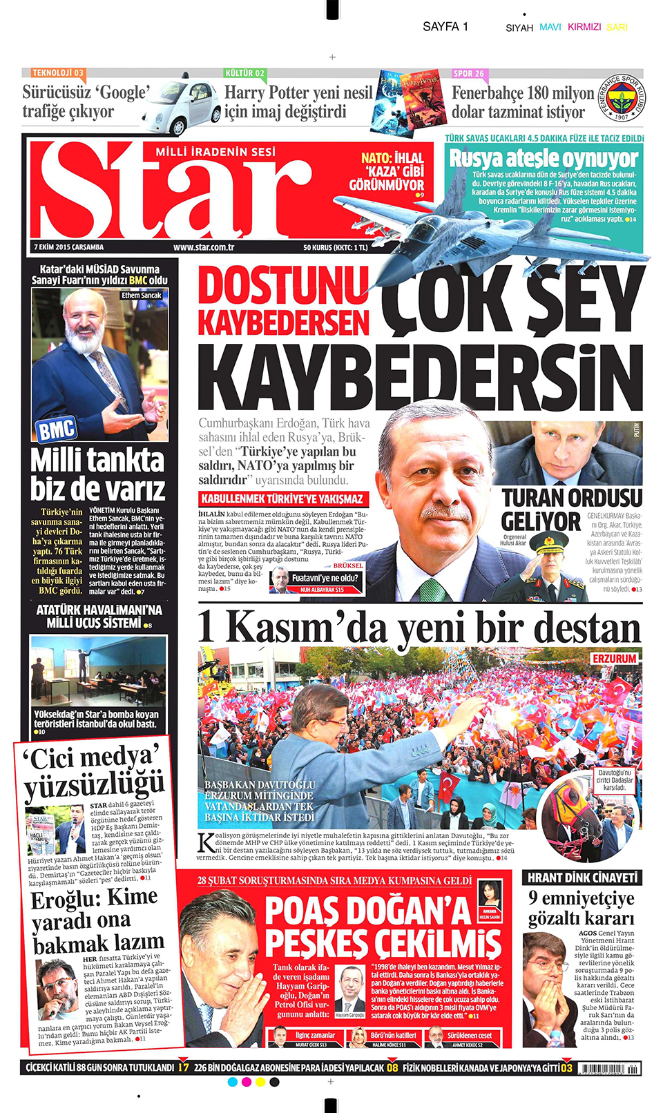 Gazeteler bugün ne yazdı? - 10