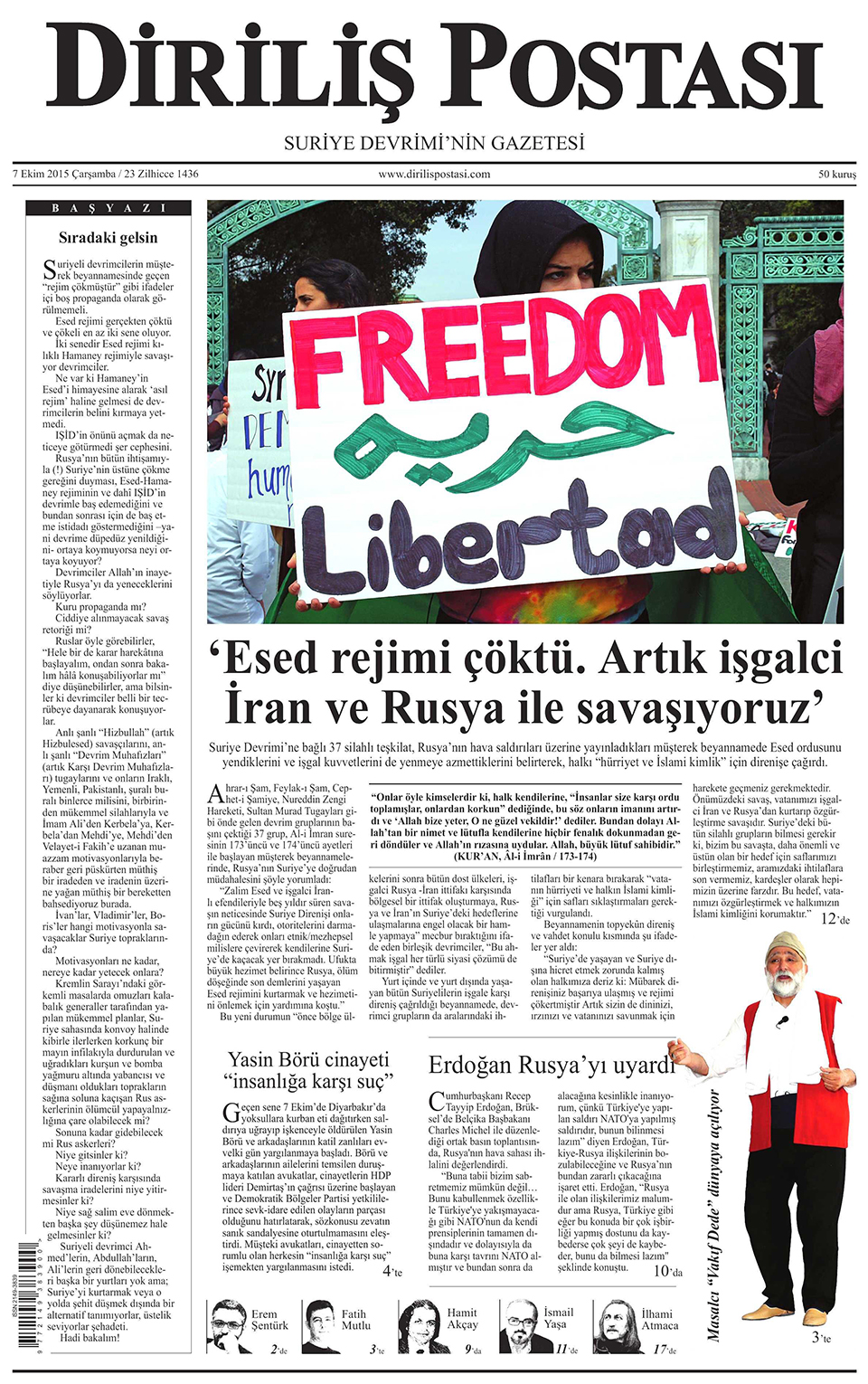 Gazeteler bugün ne yazdı? - 1