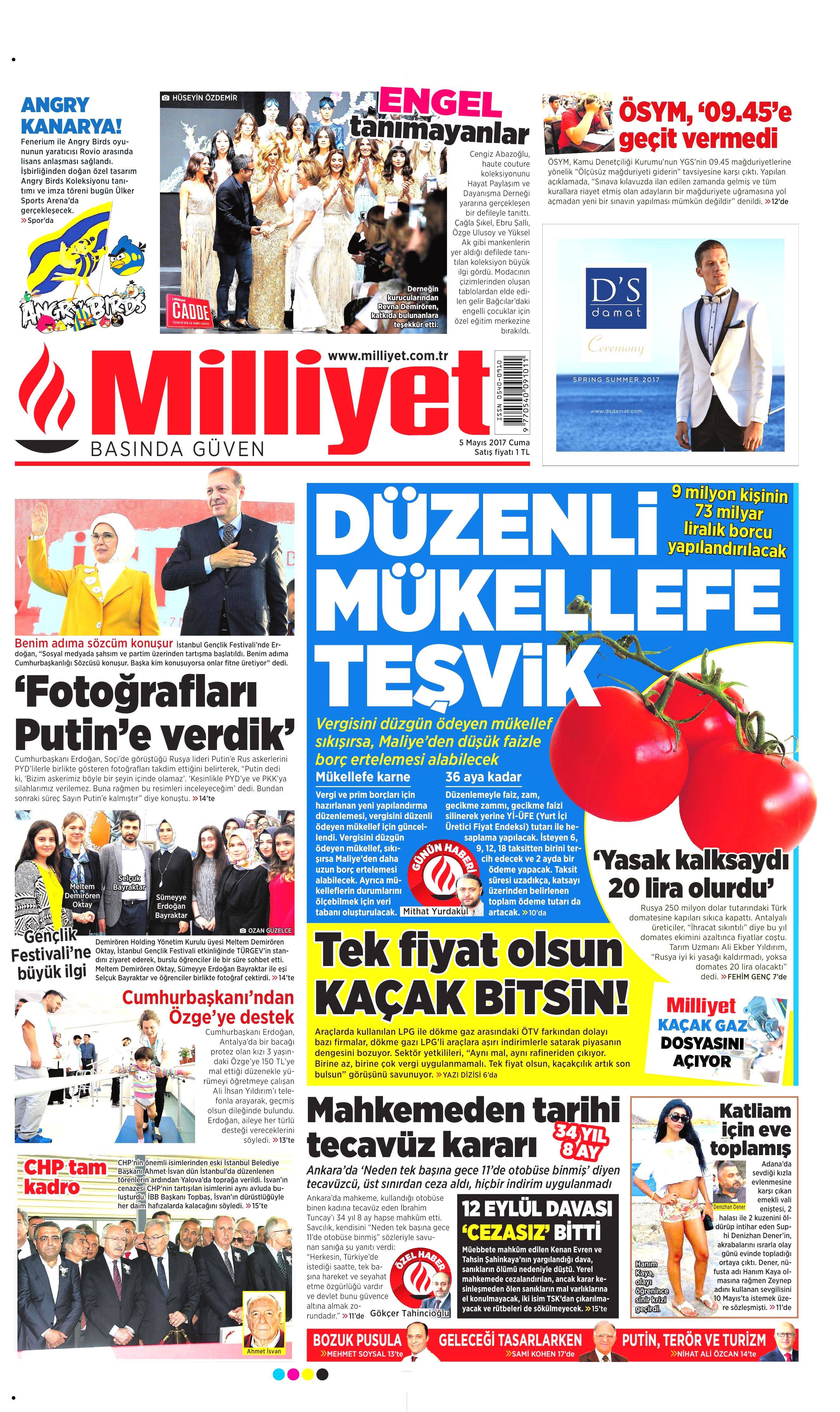 Gazete manşetleri (05.05.2017) - 6