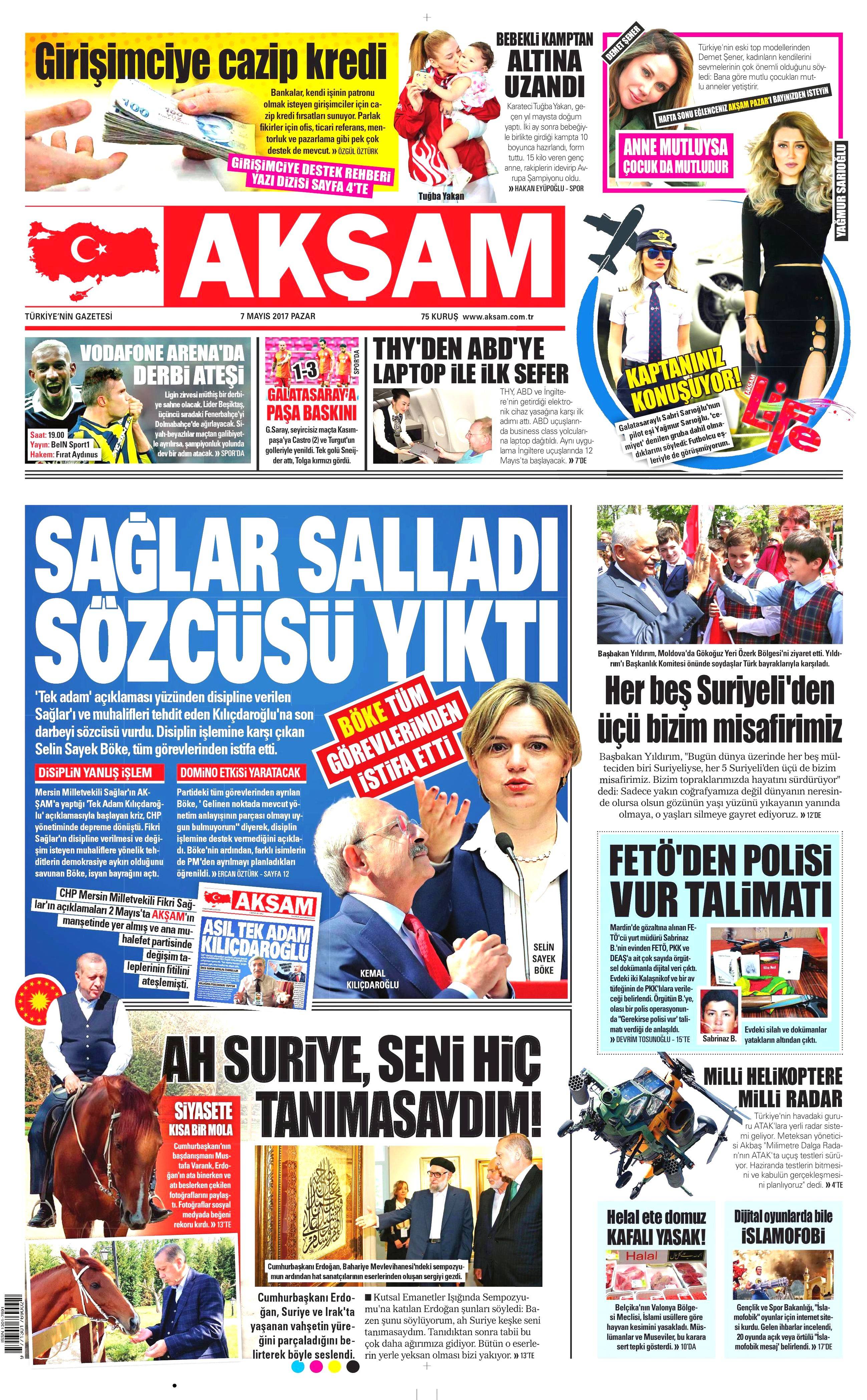Gazete manşetleri (07.05.2017) - 10