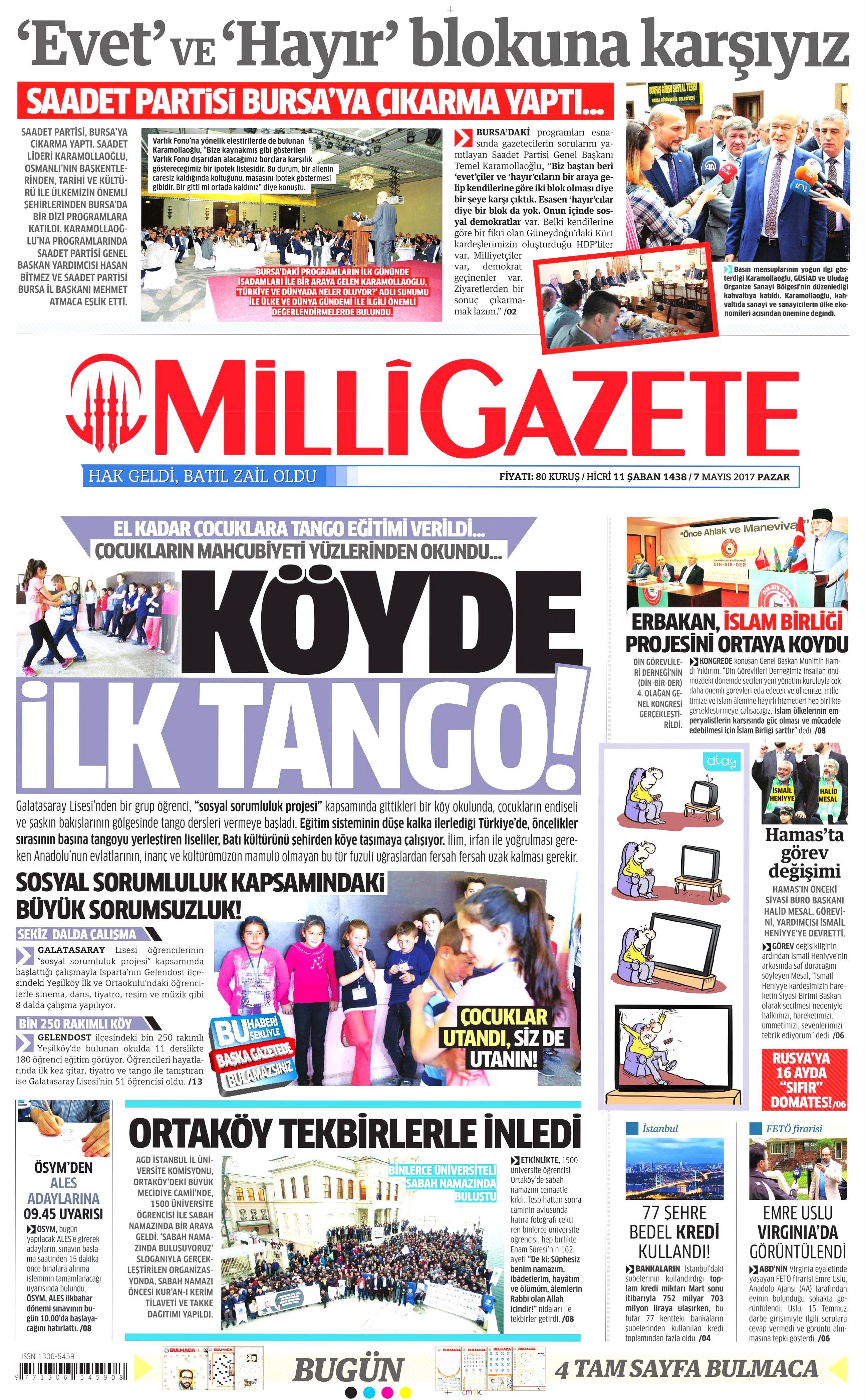 Gazete manşetleri (07.05.2017) - 14