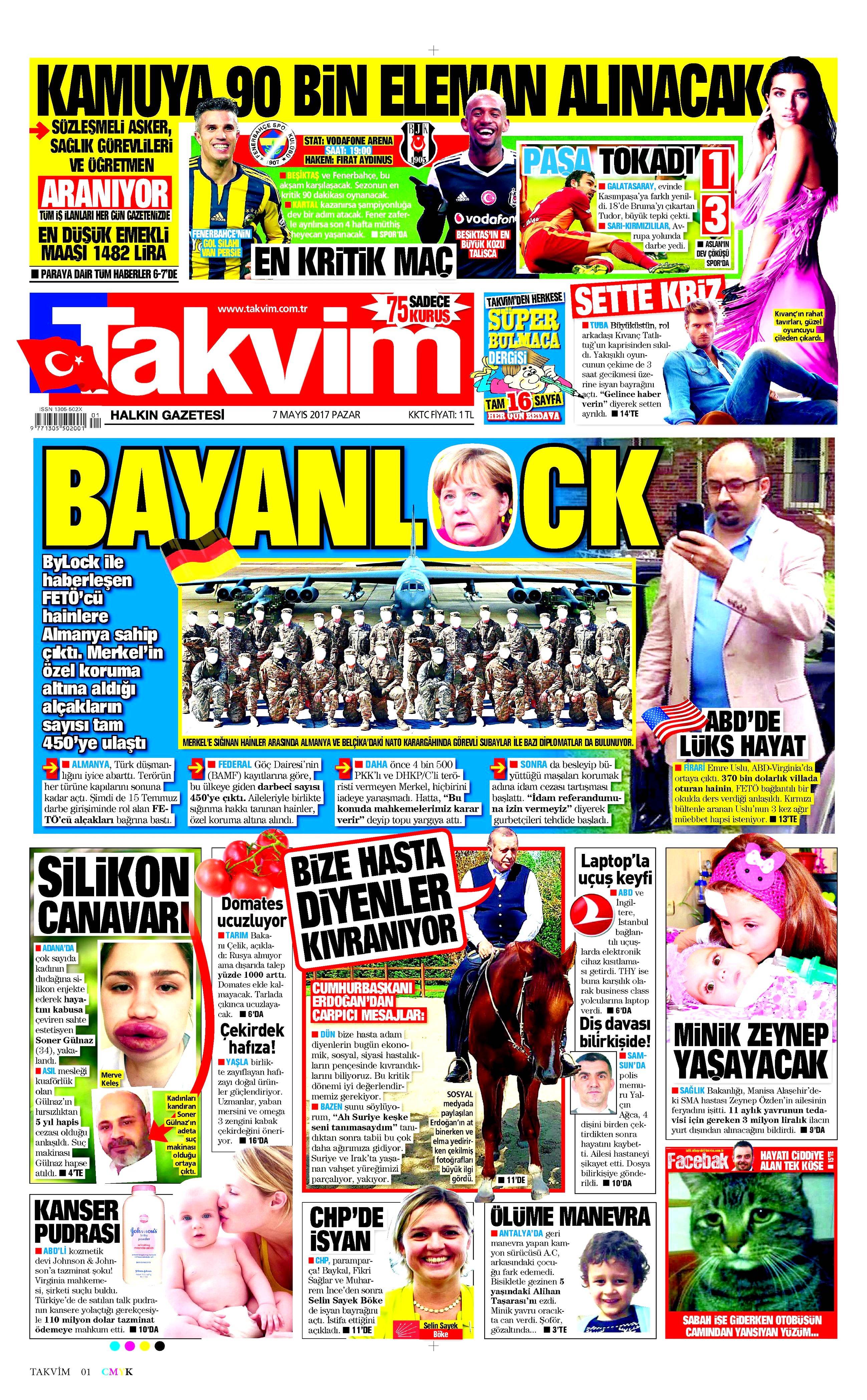 Gazete manşetleri (07.05.2017) - 16