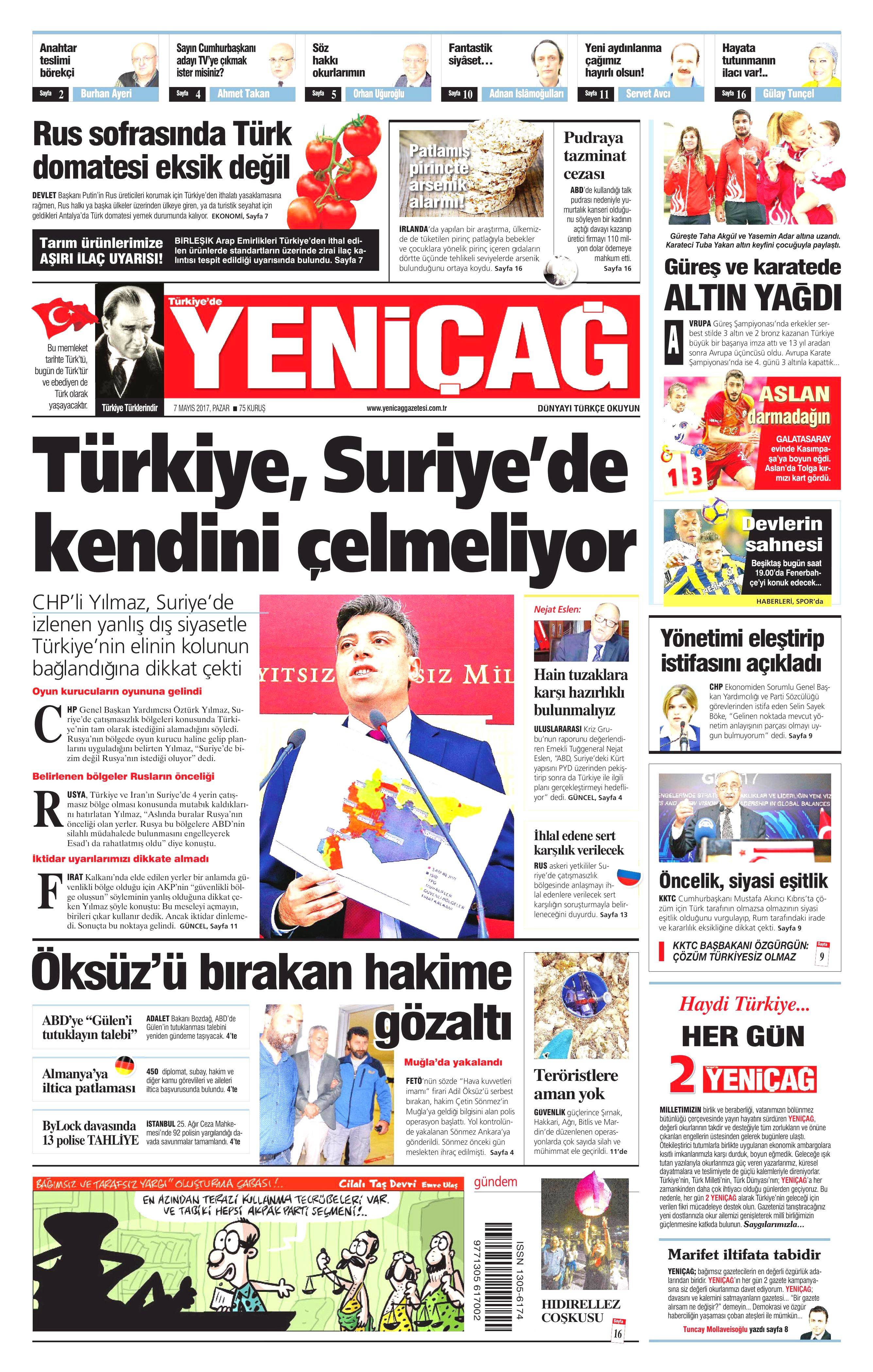 Gazete manşetleri (07.05.2017) - 17
