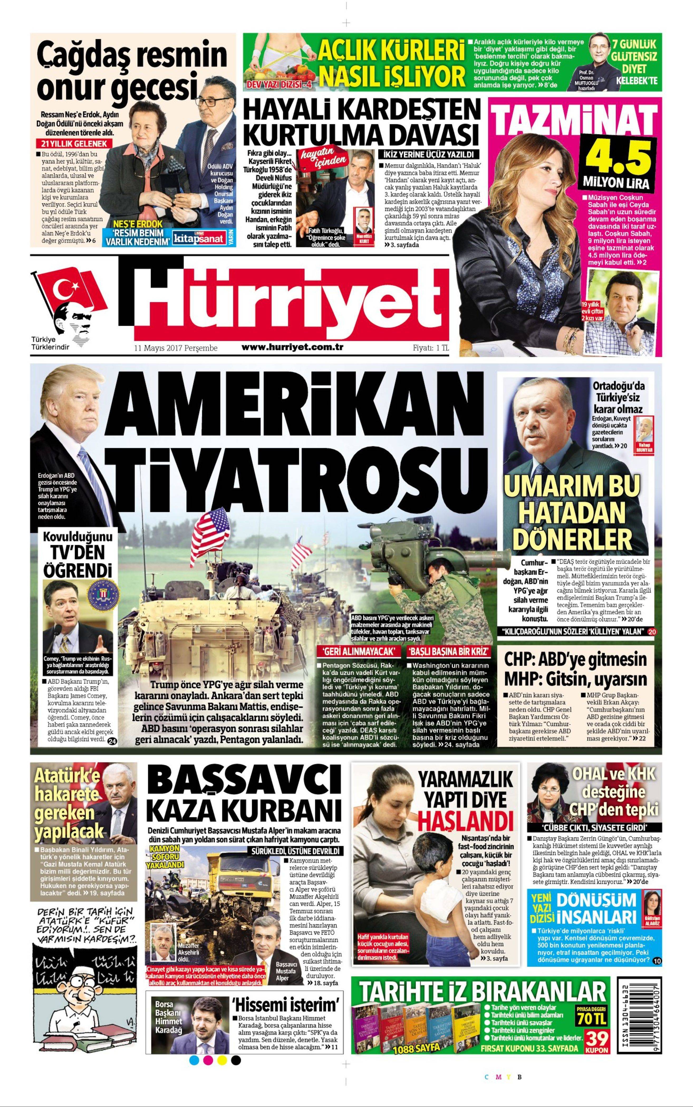 Gazete Manşetleri (11.05.2017) - 2