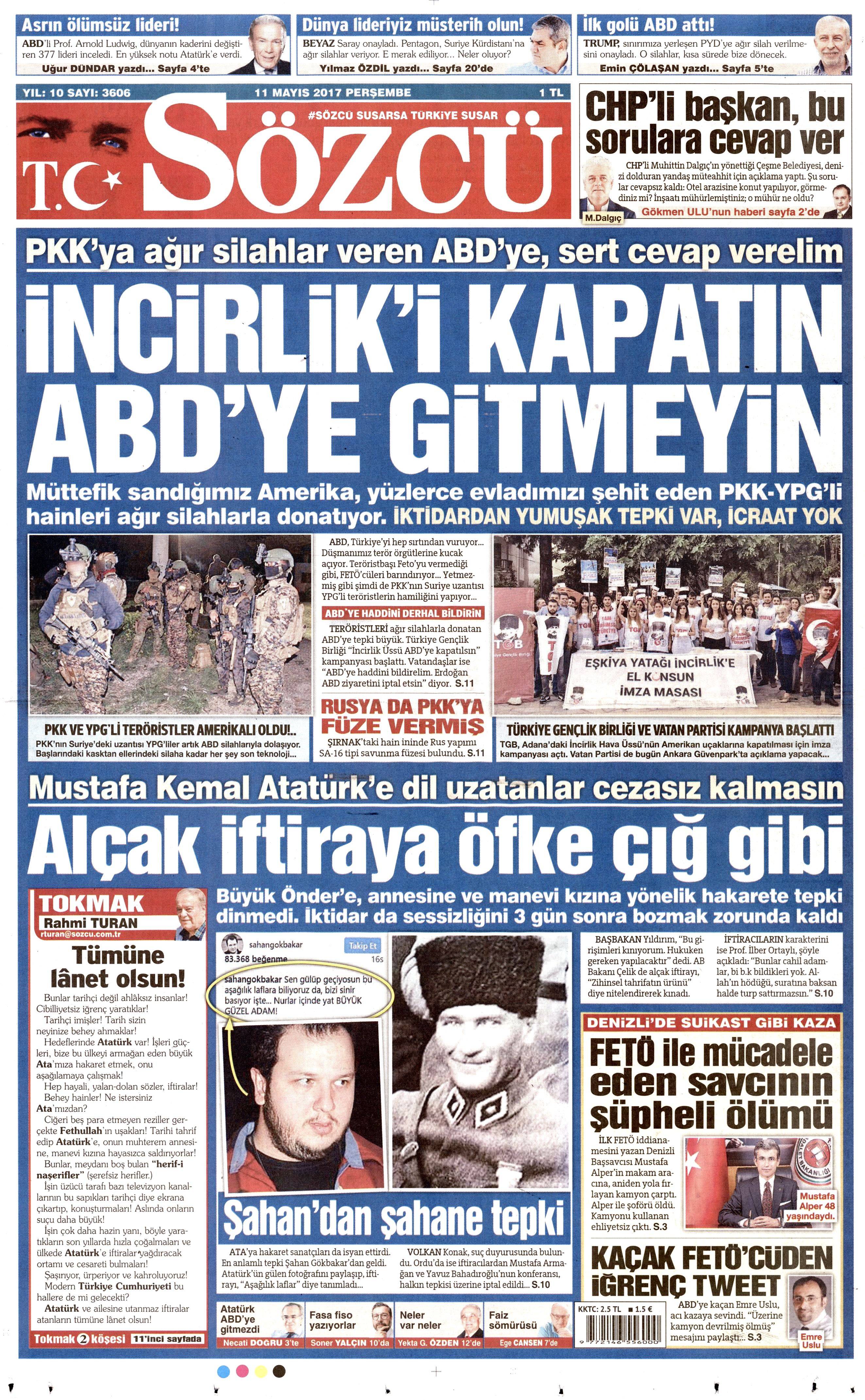 Gazete Manşetleri (11.05.2017) - 4