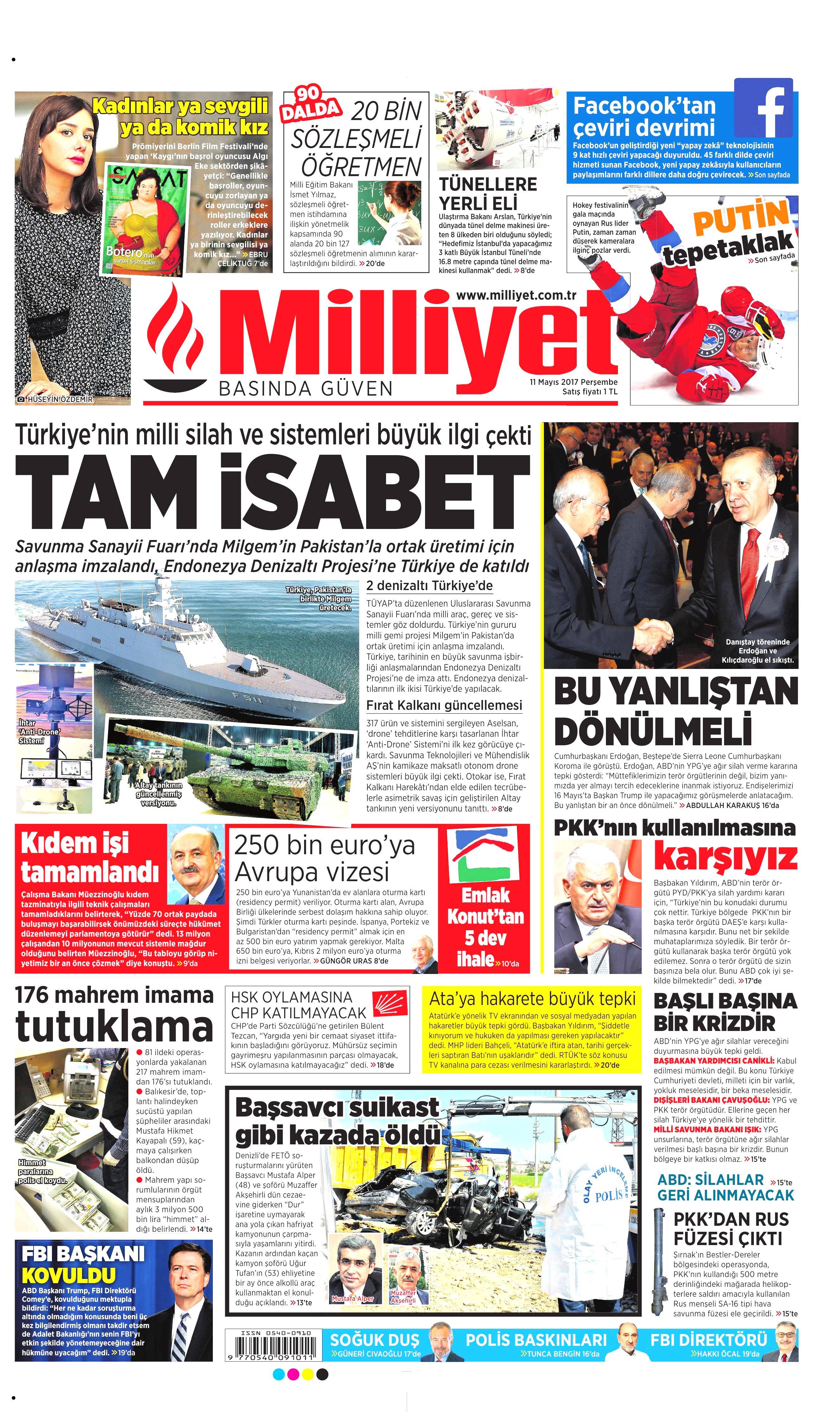 Gazete Manşetleri (11.05.2017) - 6