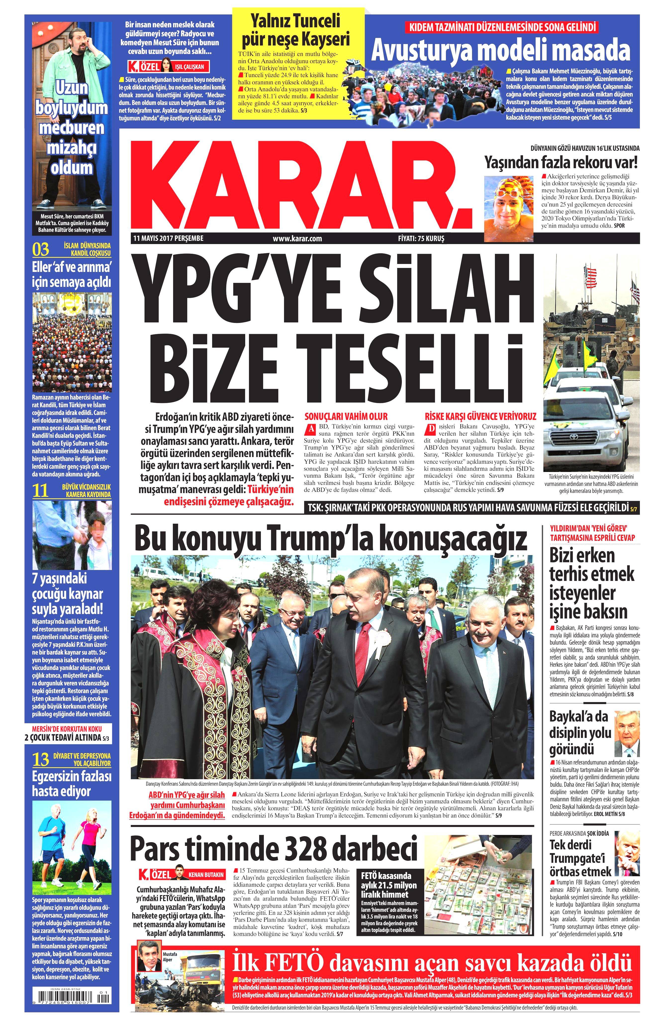 Gazete Manşetleri (11.05.2017) - 8