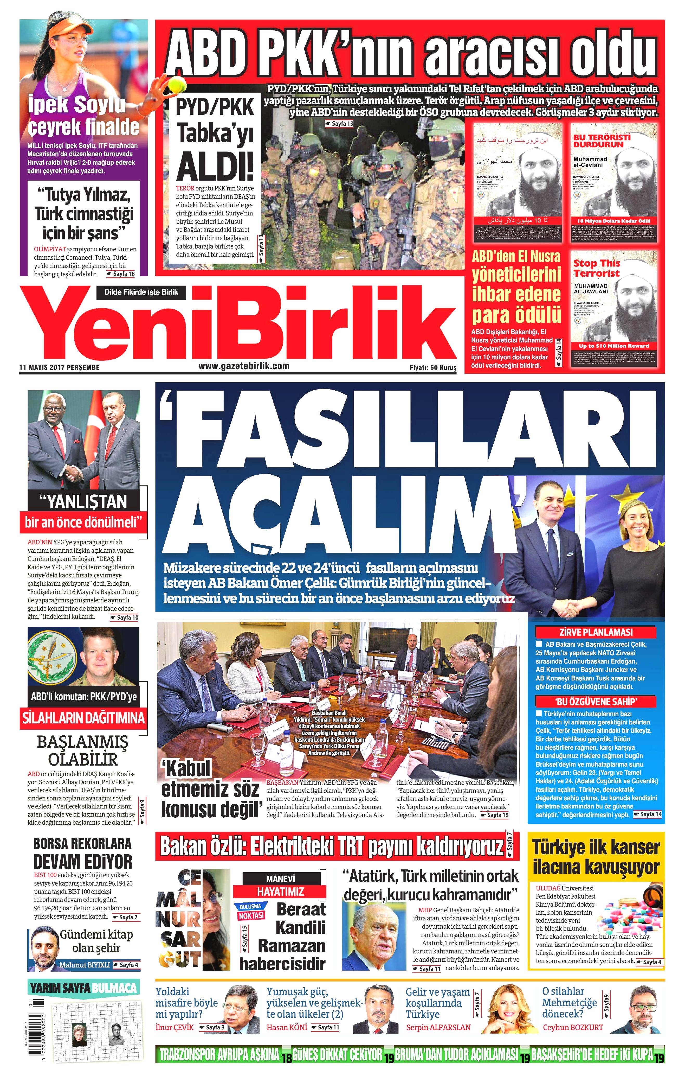 Gazete Manşetleri (11.05.2017) - 10