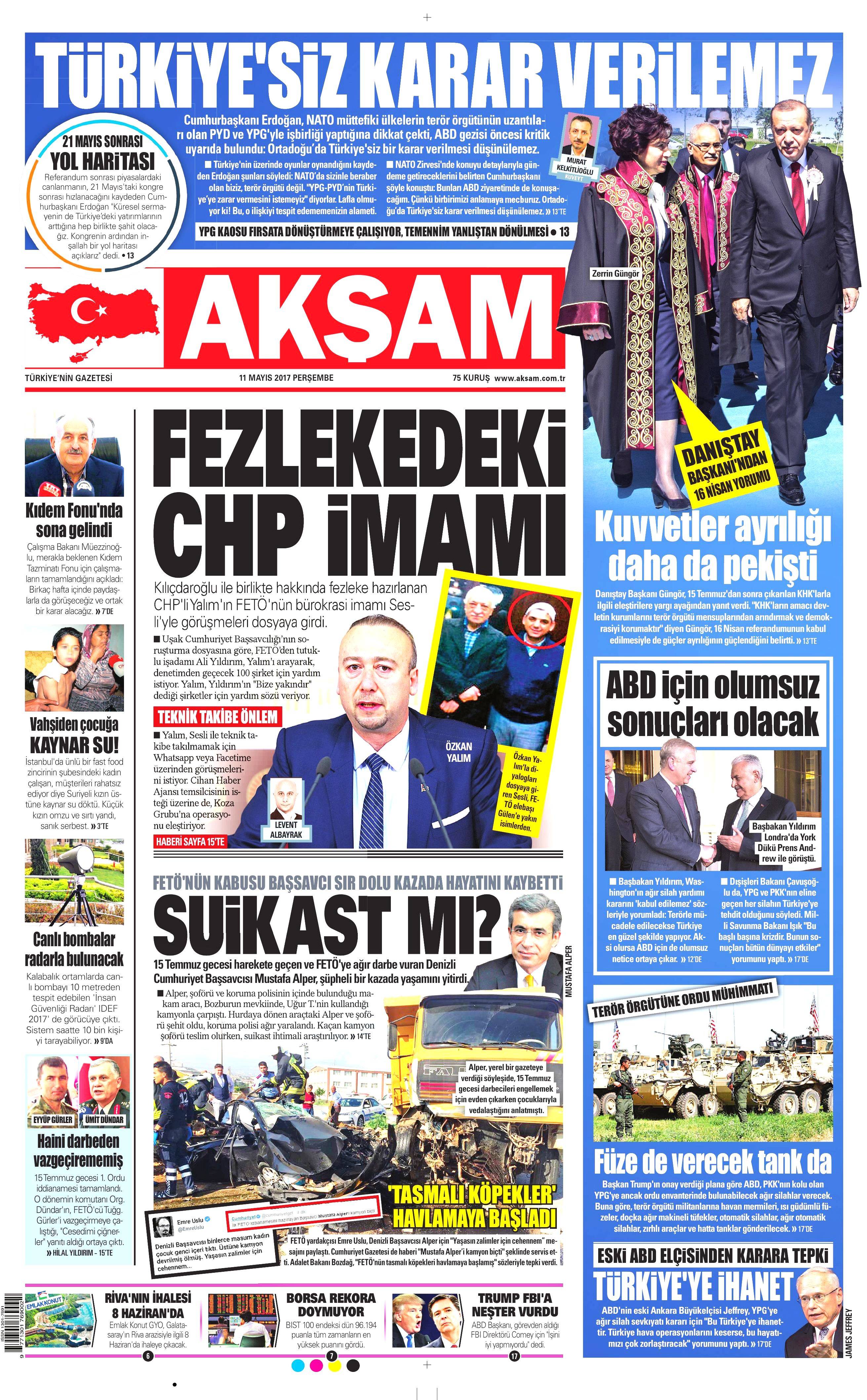 Gazete Manşetleri (11.05.2017) - 11