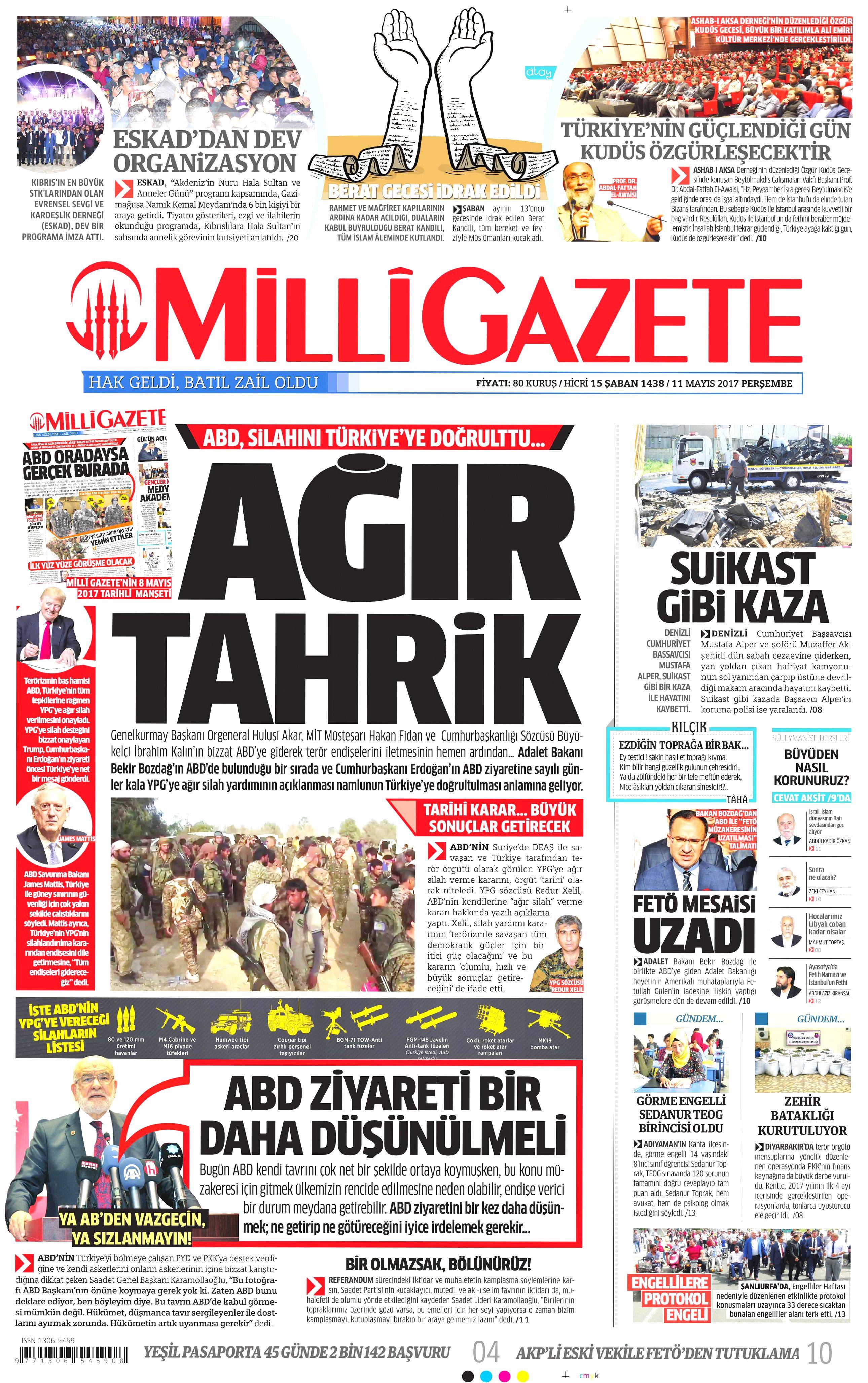 Gazete Manşetleri (11.05.2017) - 15