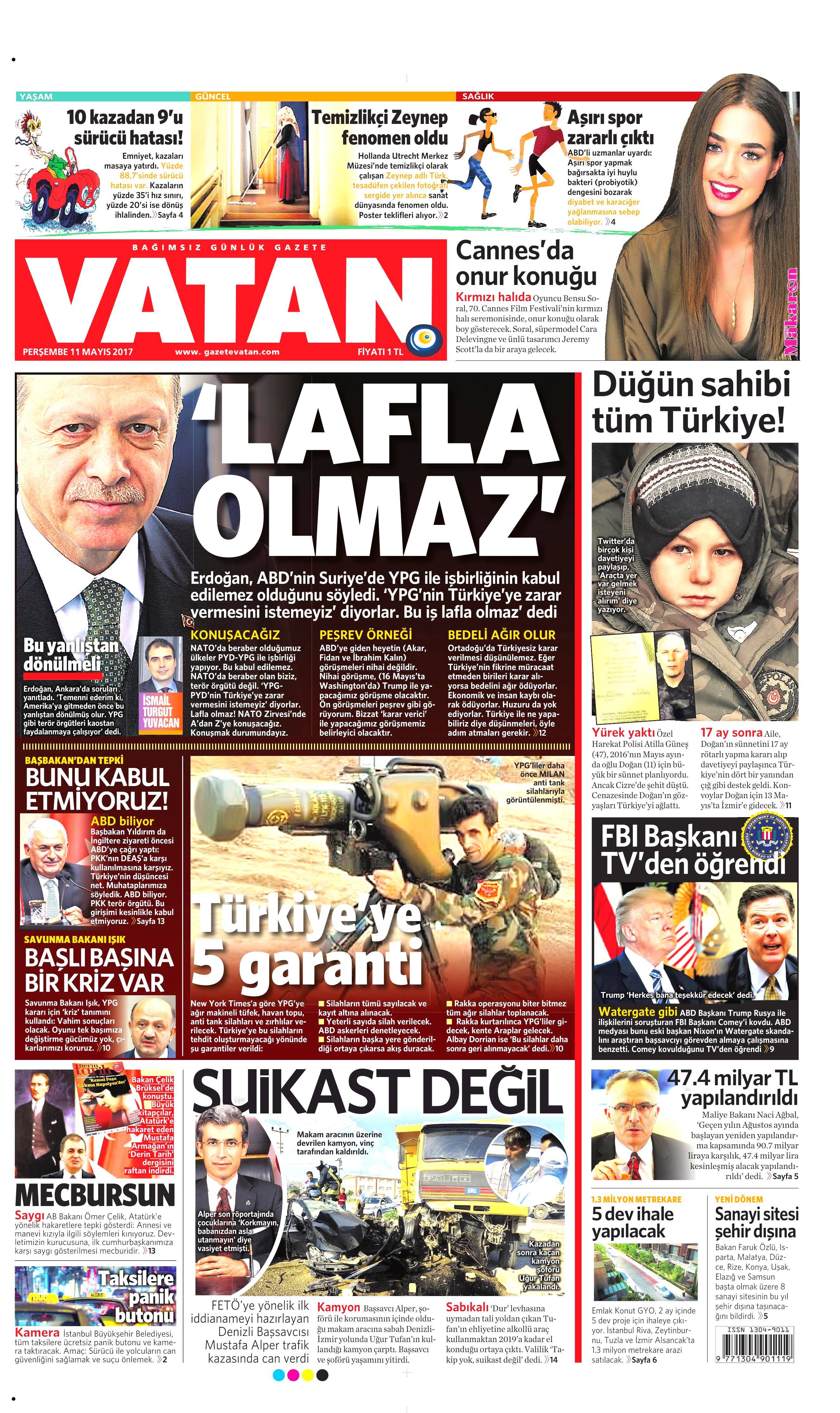 Gazete Manşetleri (11.05.2017) - 16