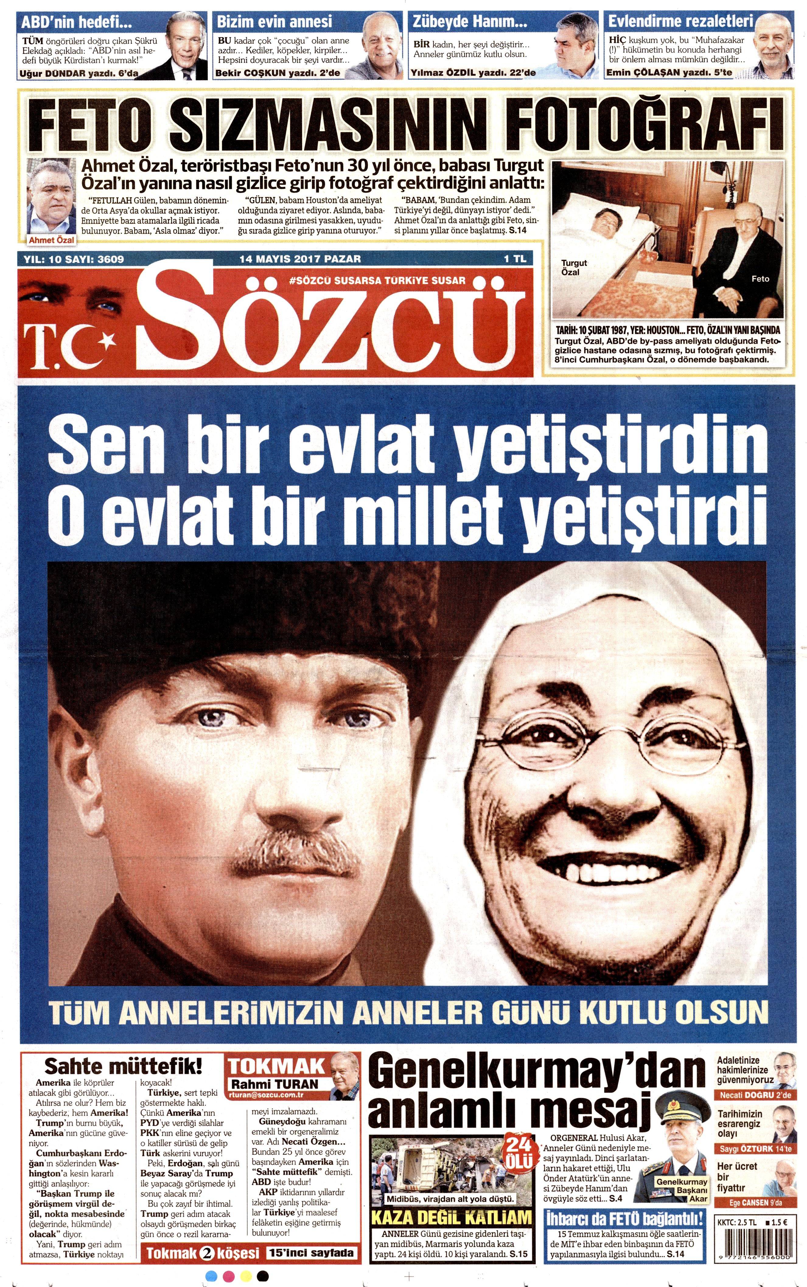 Gazete manşetleri (14.05.2017) - 5