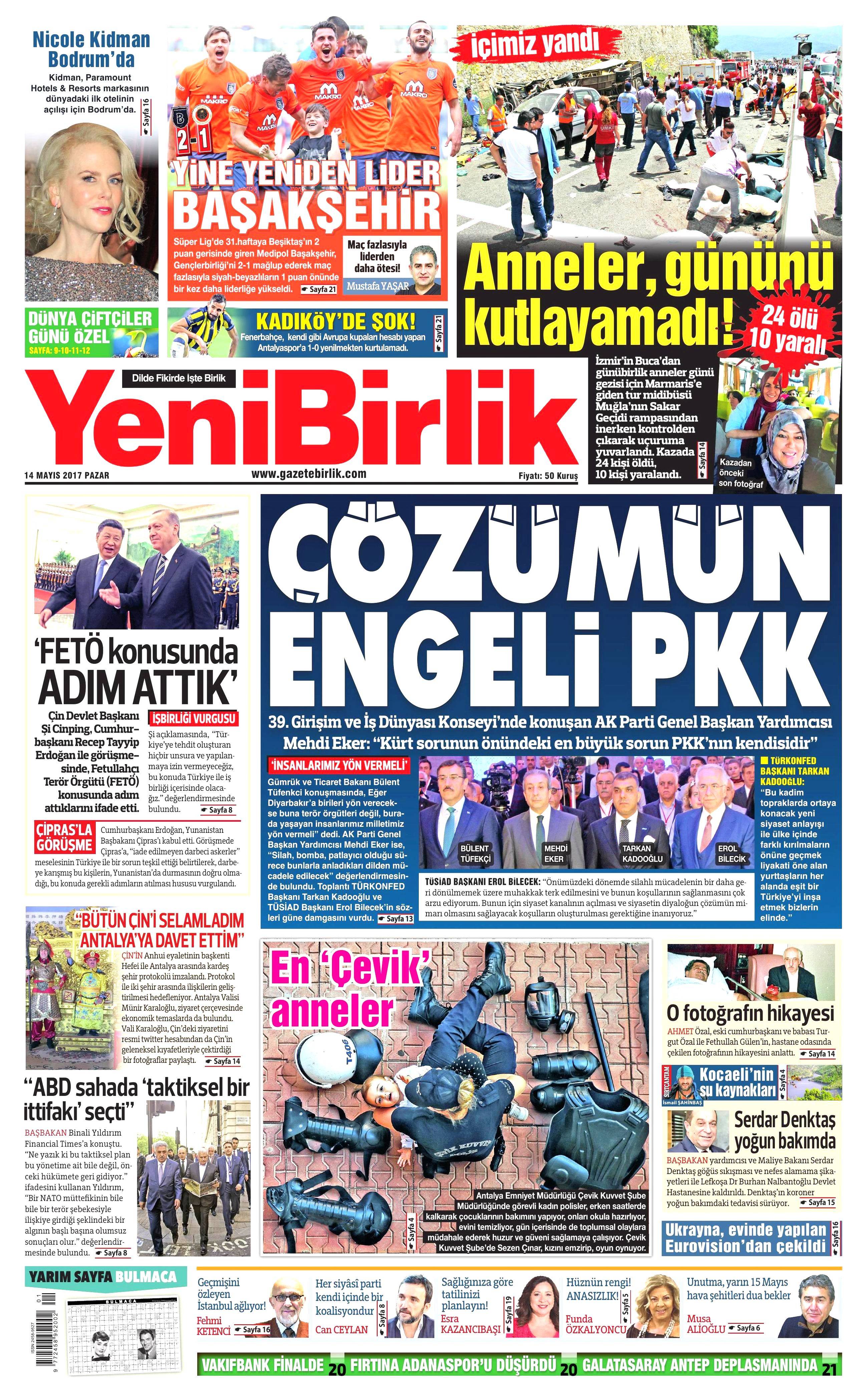 Gazete manşetleri (14.05.2017) - 11