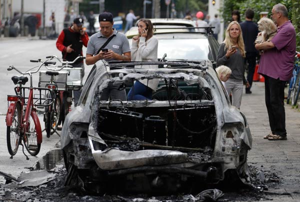 Hamburg'da G20 protestoları! - 715