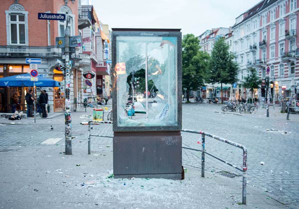 Hamburg'da G20 protestoları! - 728