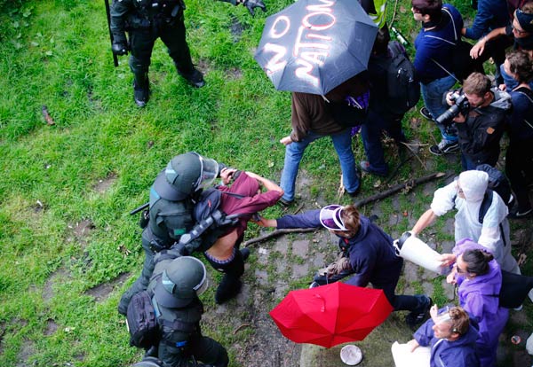 Hamburg'da G20 protestoları! - 742