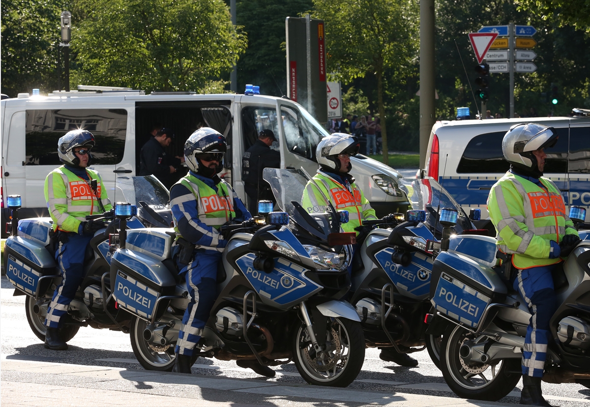 Hamburg'da G20 protestoları! - 887