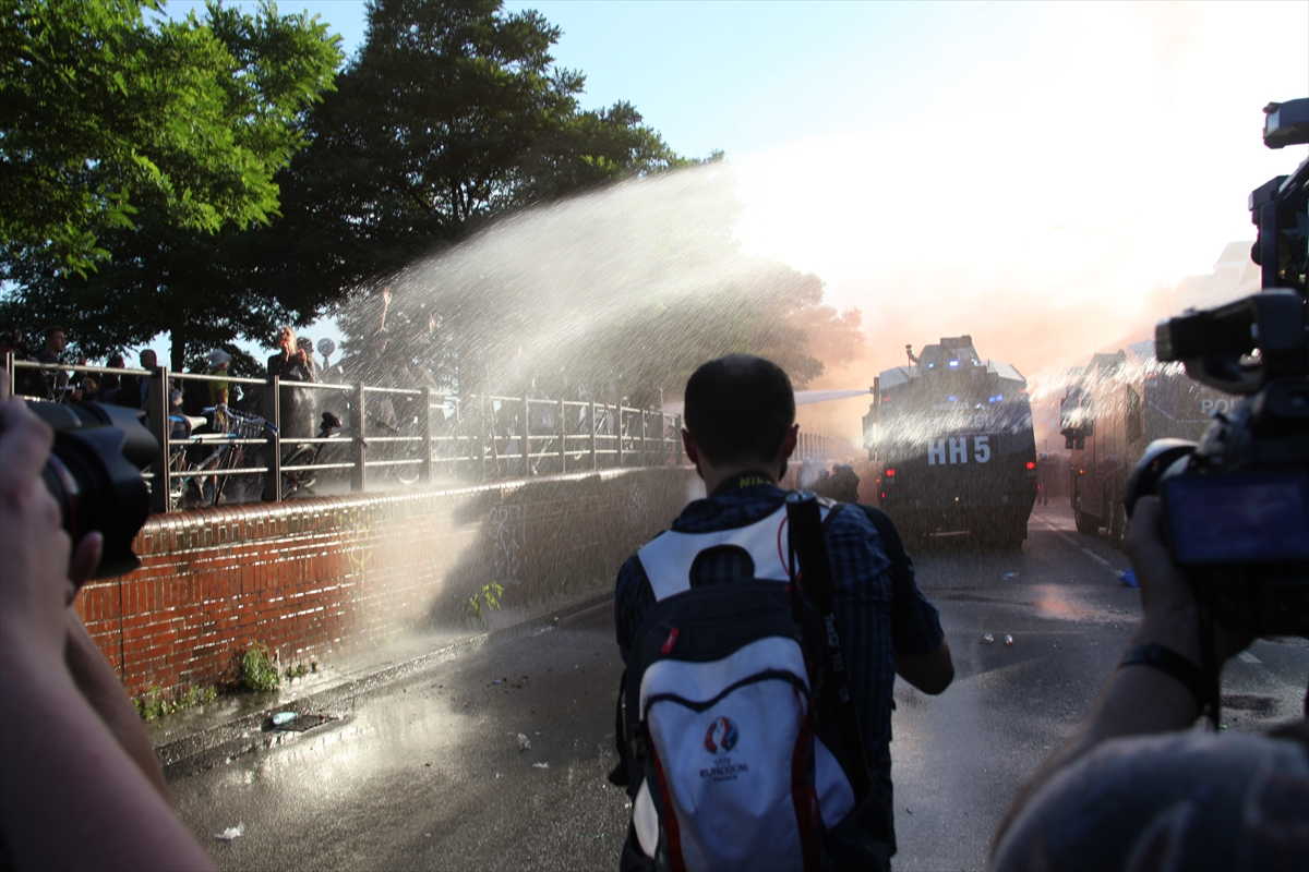 Hamburg'da G20 protestoları! - 501