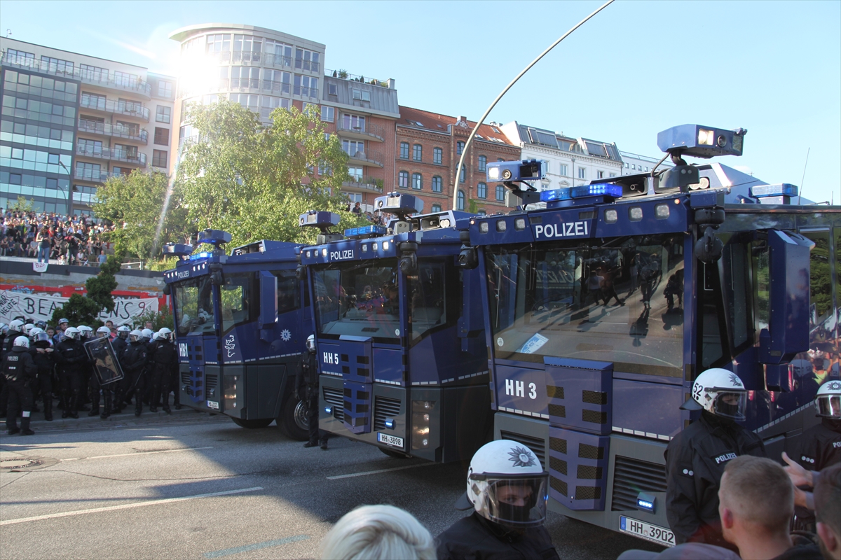 Hamburg'da G20 protestoları! - 693
